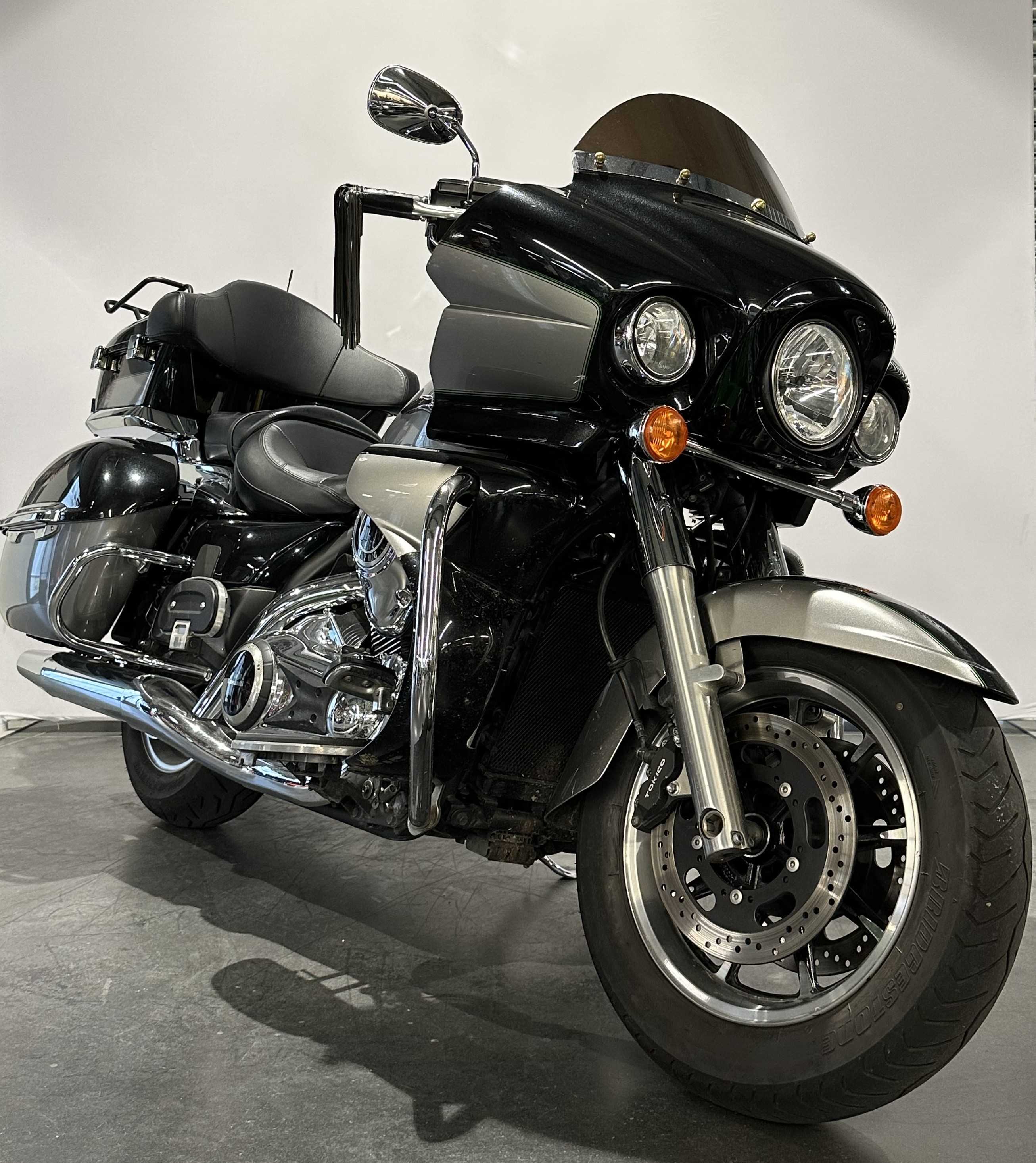 Kawasaki VN 1700 Voyager ABS 2016 HD vue 3/4 droite