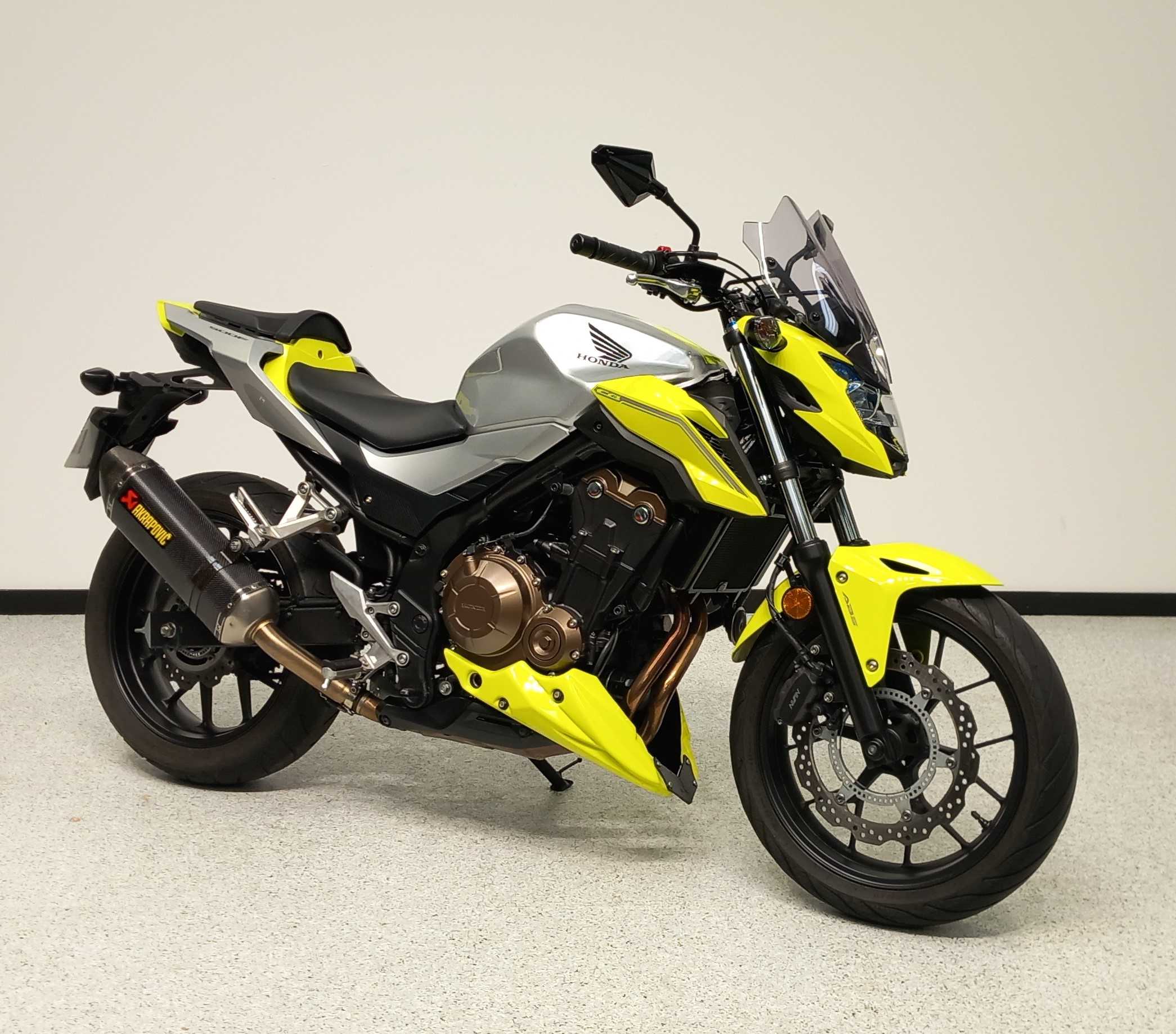 Honda CB 500 F ABS 2018 HD vue 3/4 droite