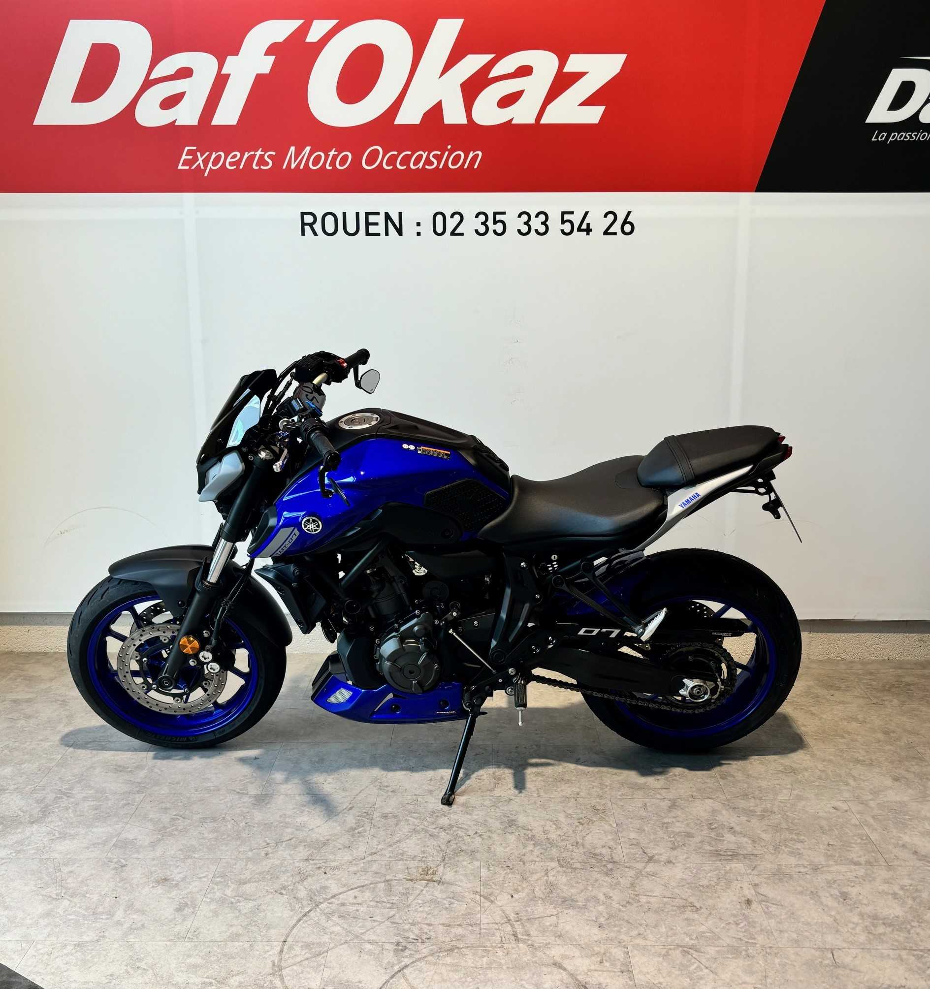 Yamaha MT-07 ABS 2021 HD vue gauche