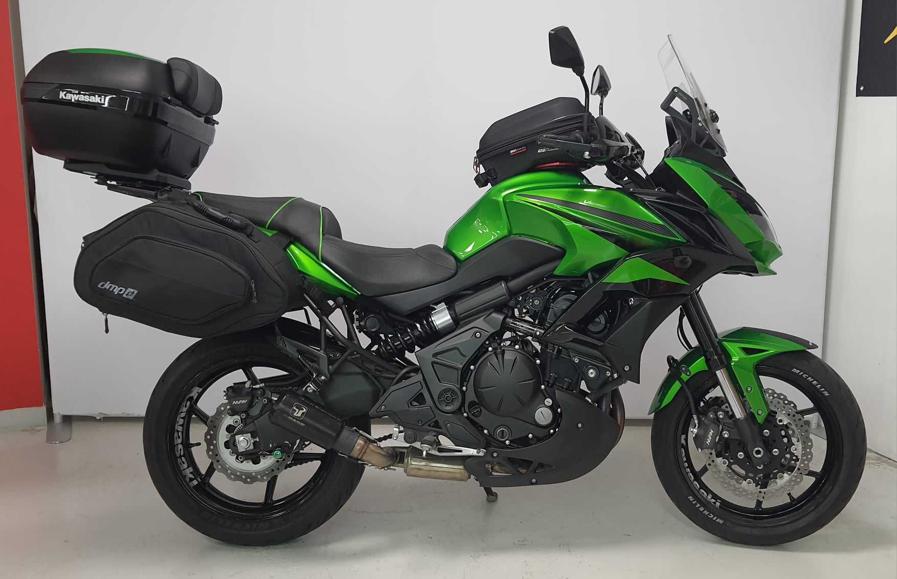 Kawasaki KLE 650 Versys ABS 2019 HD vue gauche