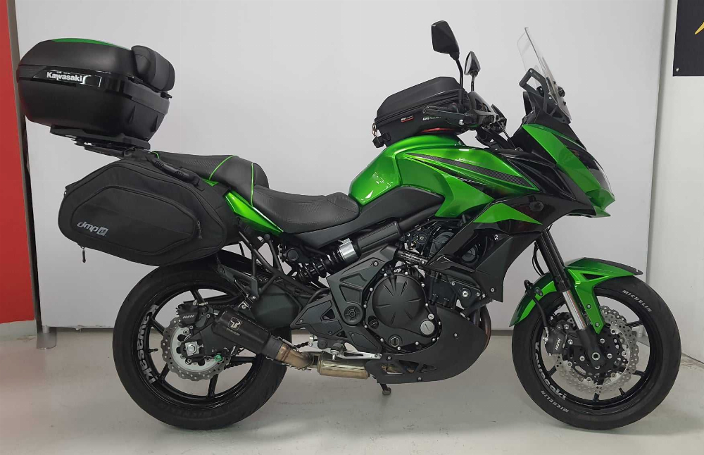 Kawasaki KLE 650 Versys ABS 2019 vue gauche