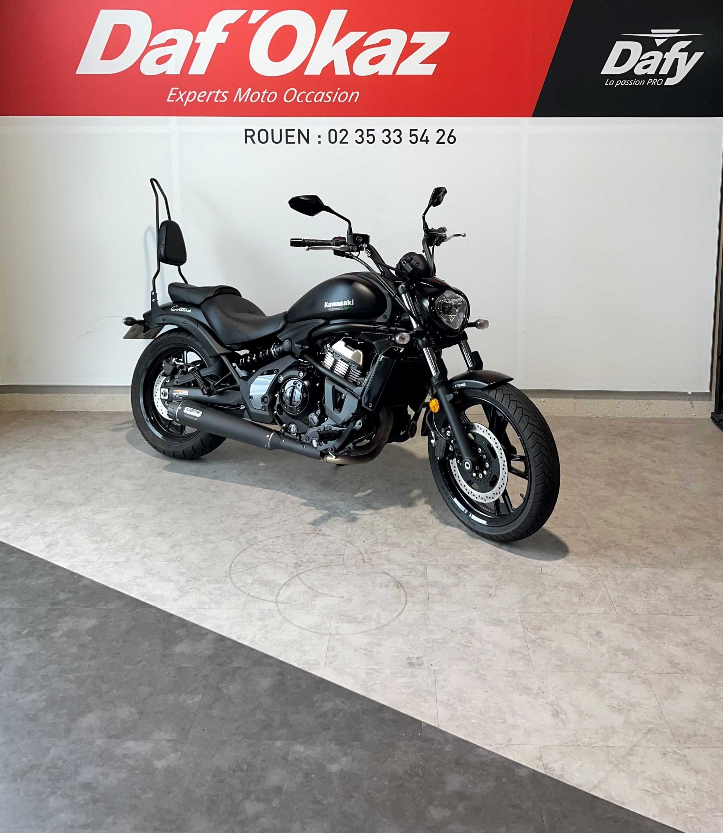 Kawasaki VULCAN S ABS 2023 HD vue 3/4 droite