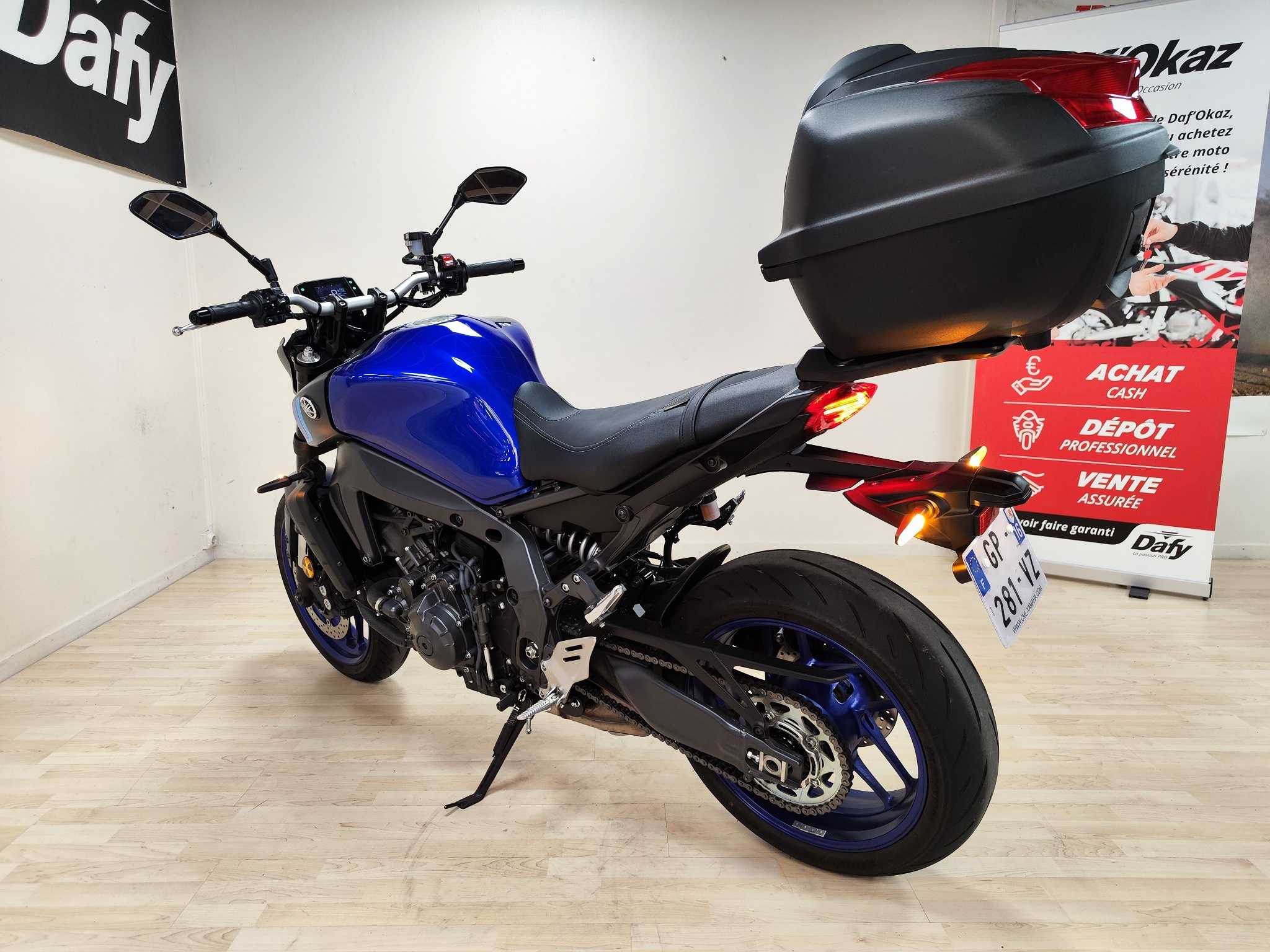 Yamaha MT-09 900 2023 HD vue arrière