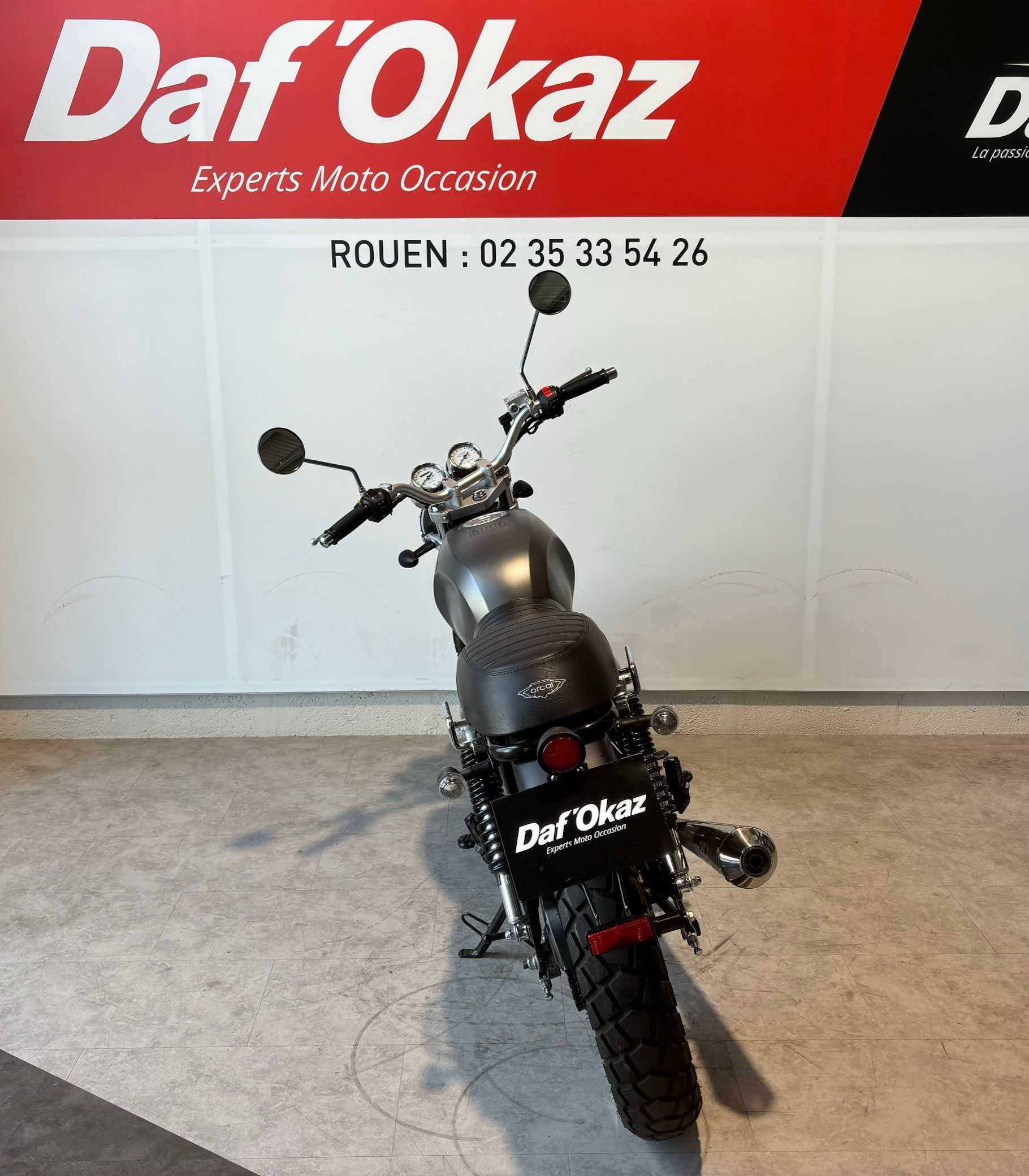 Orcal SIRIO 125 2022 HD vue arrière