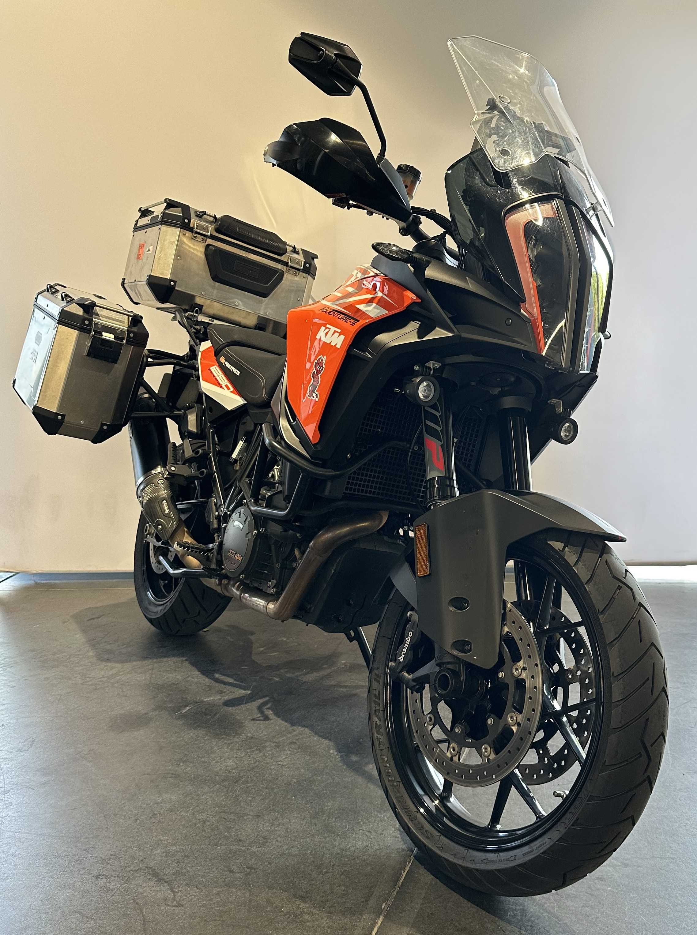 KTM 1290 Super Adventure S 2019 HD vue 3/4 droite