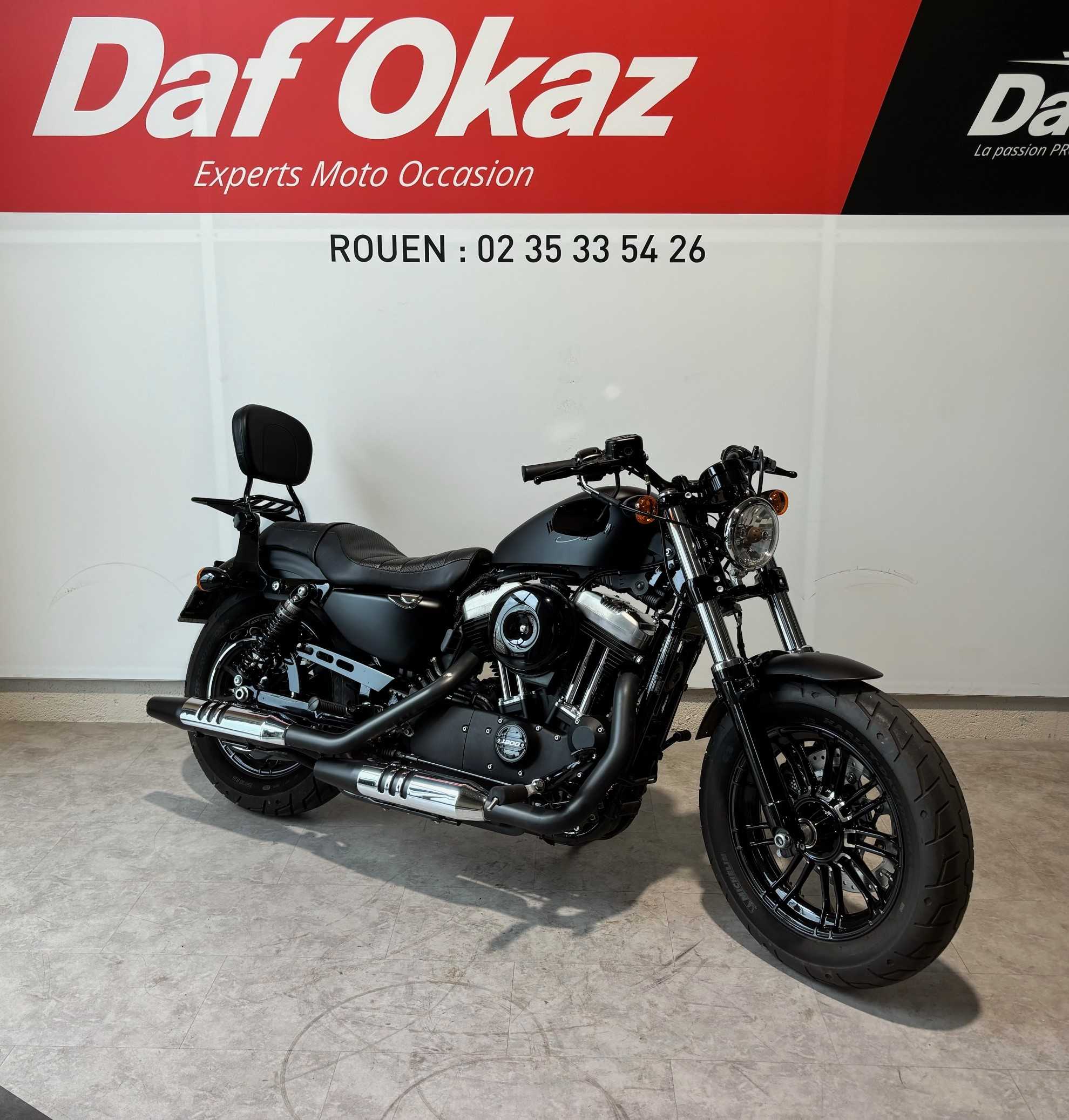 Harley-Davidson FORTY EIGHT XL 2016 HD vue 3/4 droite