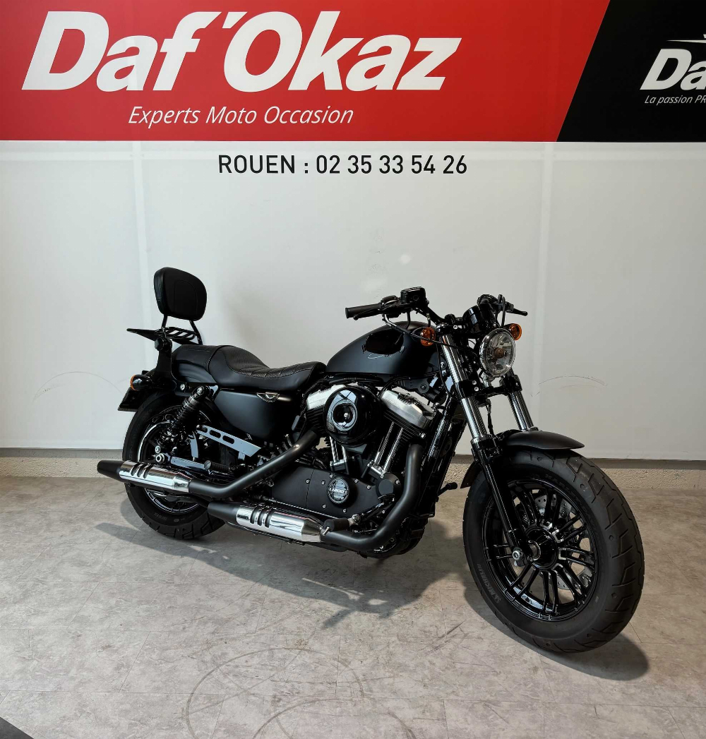 Harley-Davidson FORTY EIGHT XL 2016 vue 3/4 droite