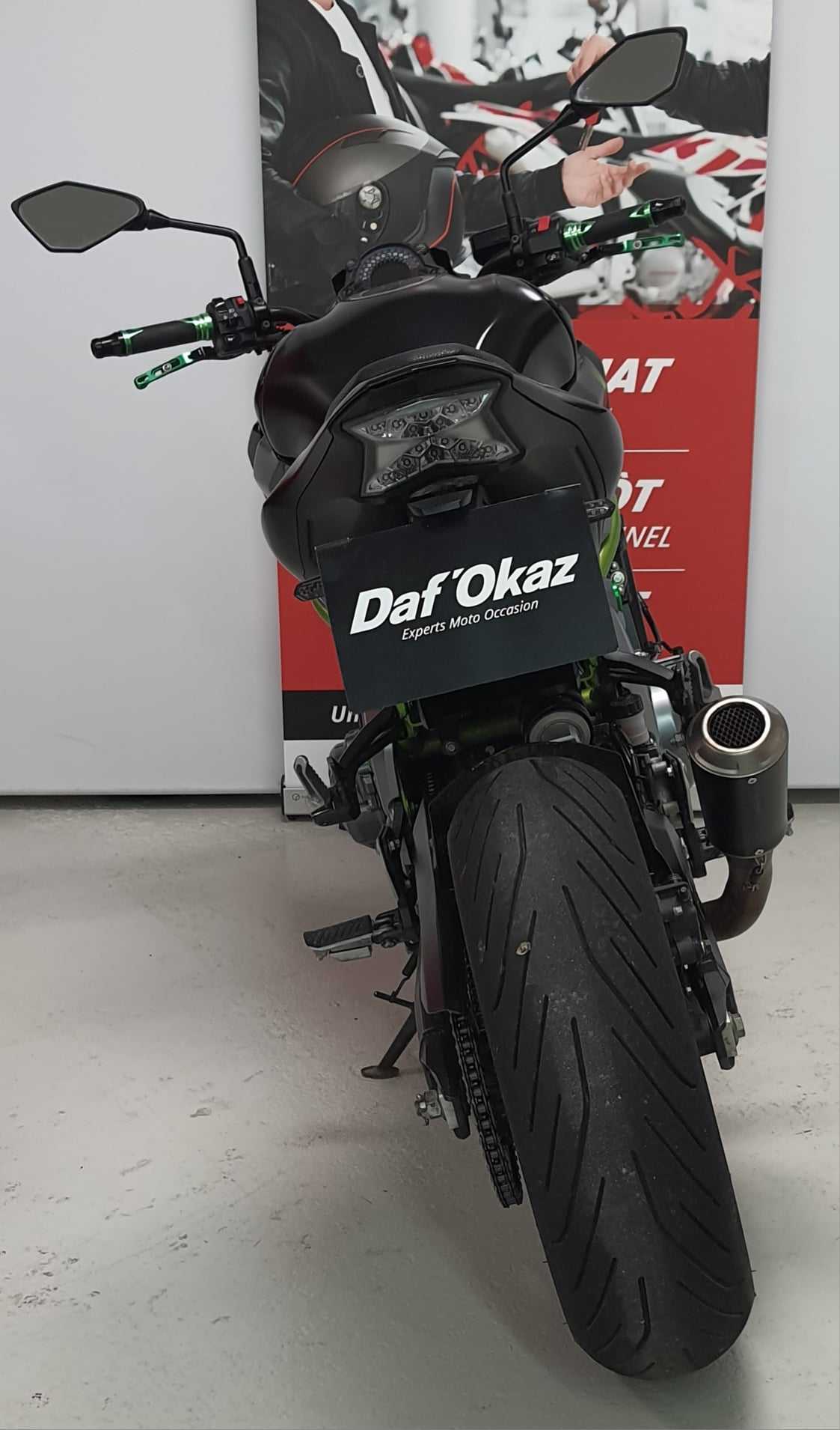 Kawasaki Z 900 2019 HD vue arrière