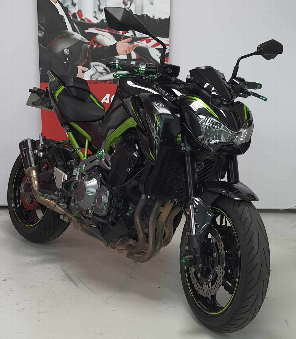 Kawasaki Z 900 2019 vue 3/4 droite