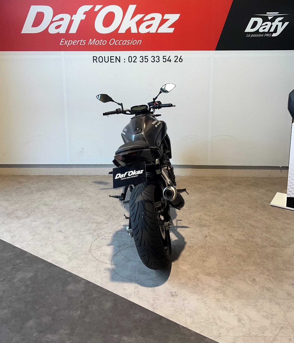 Yamaha MT-07 ABS 2016 vue arrière