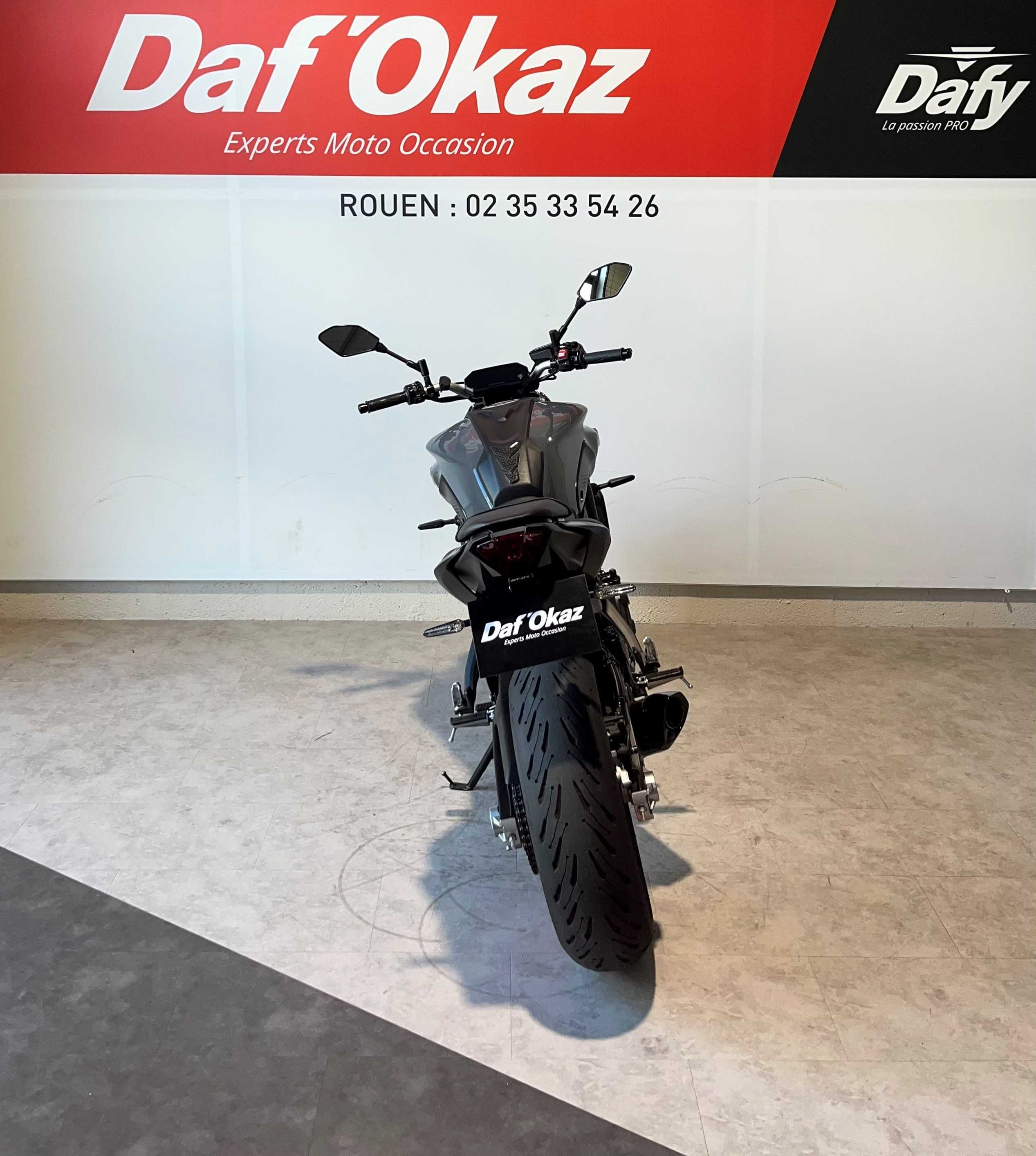 Yamaha MT-07 ABS 2021 HD vue arrière