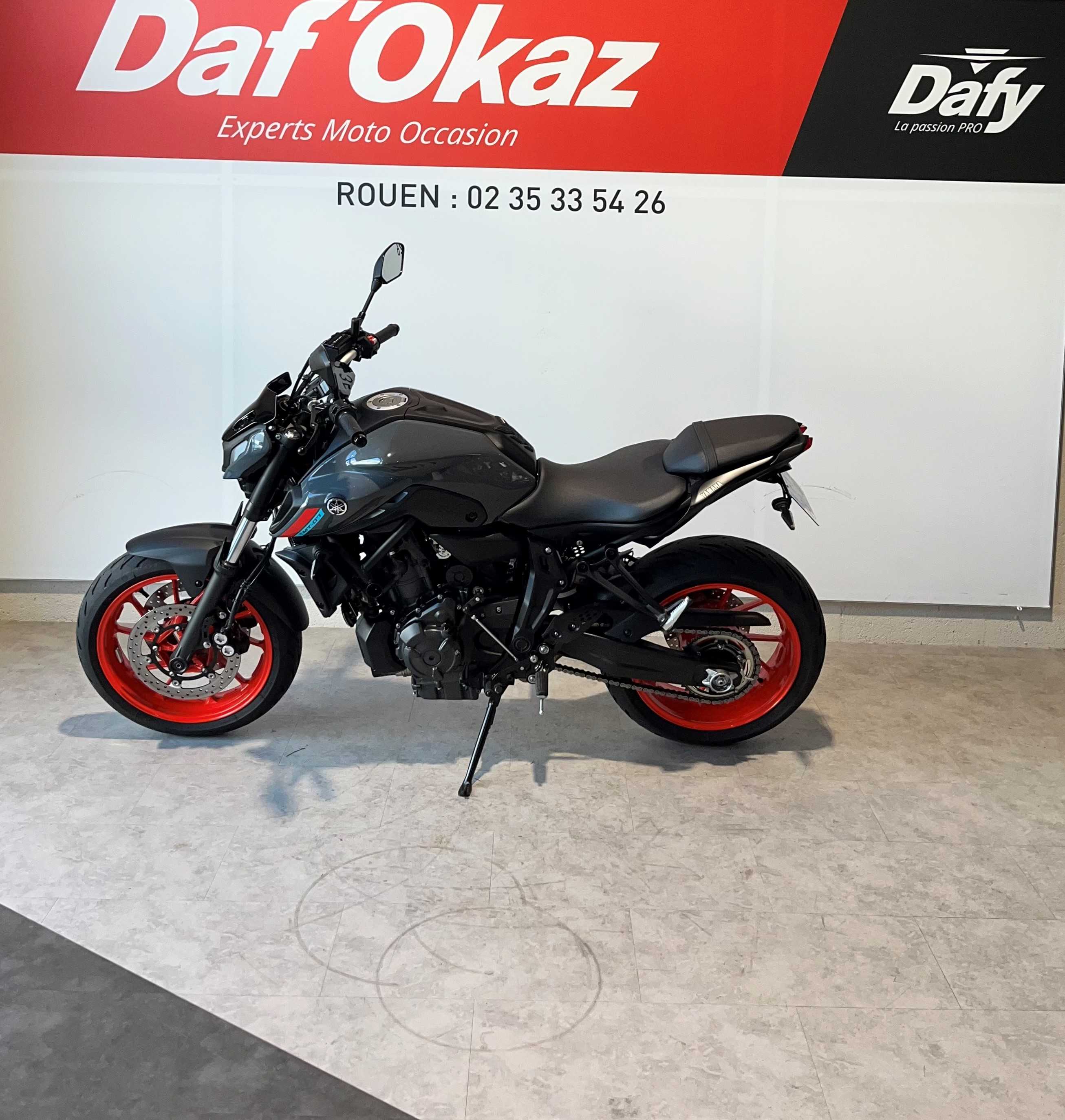 Yamaha MT-07 ABS 2021 HD vue gauche