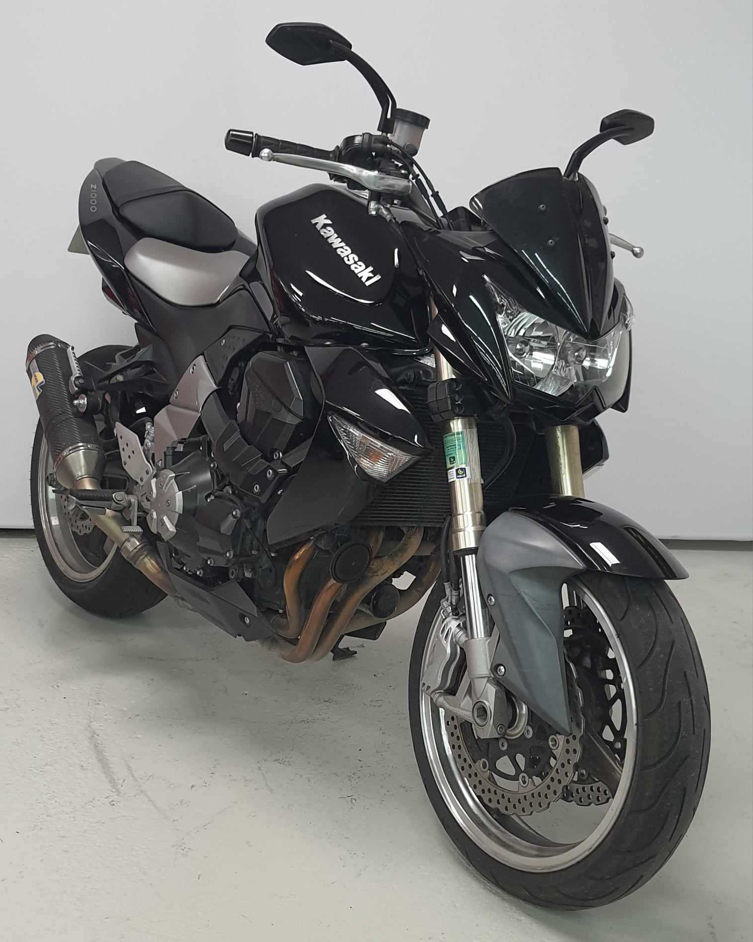 Kawasaki Z 1000 2007 HD vue 3/4 droite