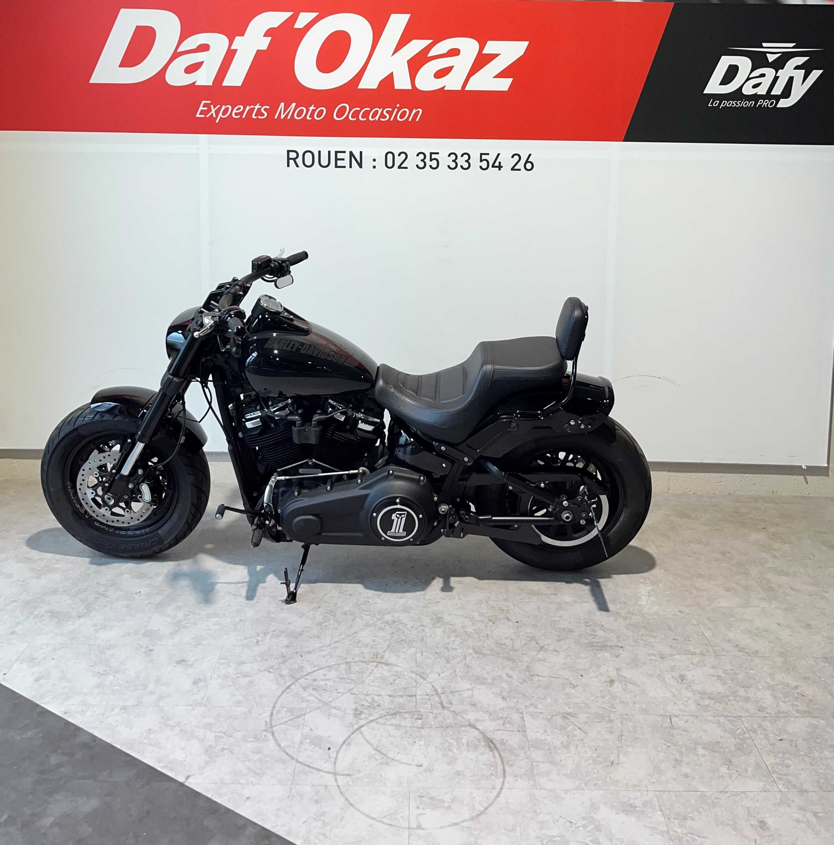 Harley-Davidson FAT BOB 107 2018 HD vue gauche