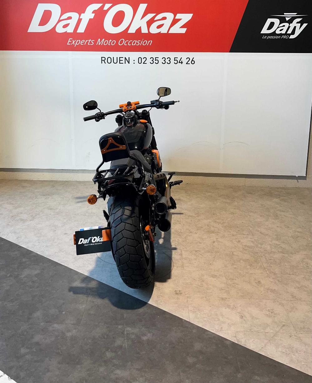 Harley-Davidson FAT BOB 114 114 2021 vue arrière