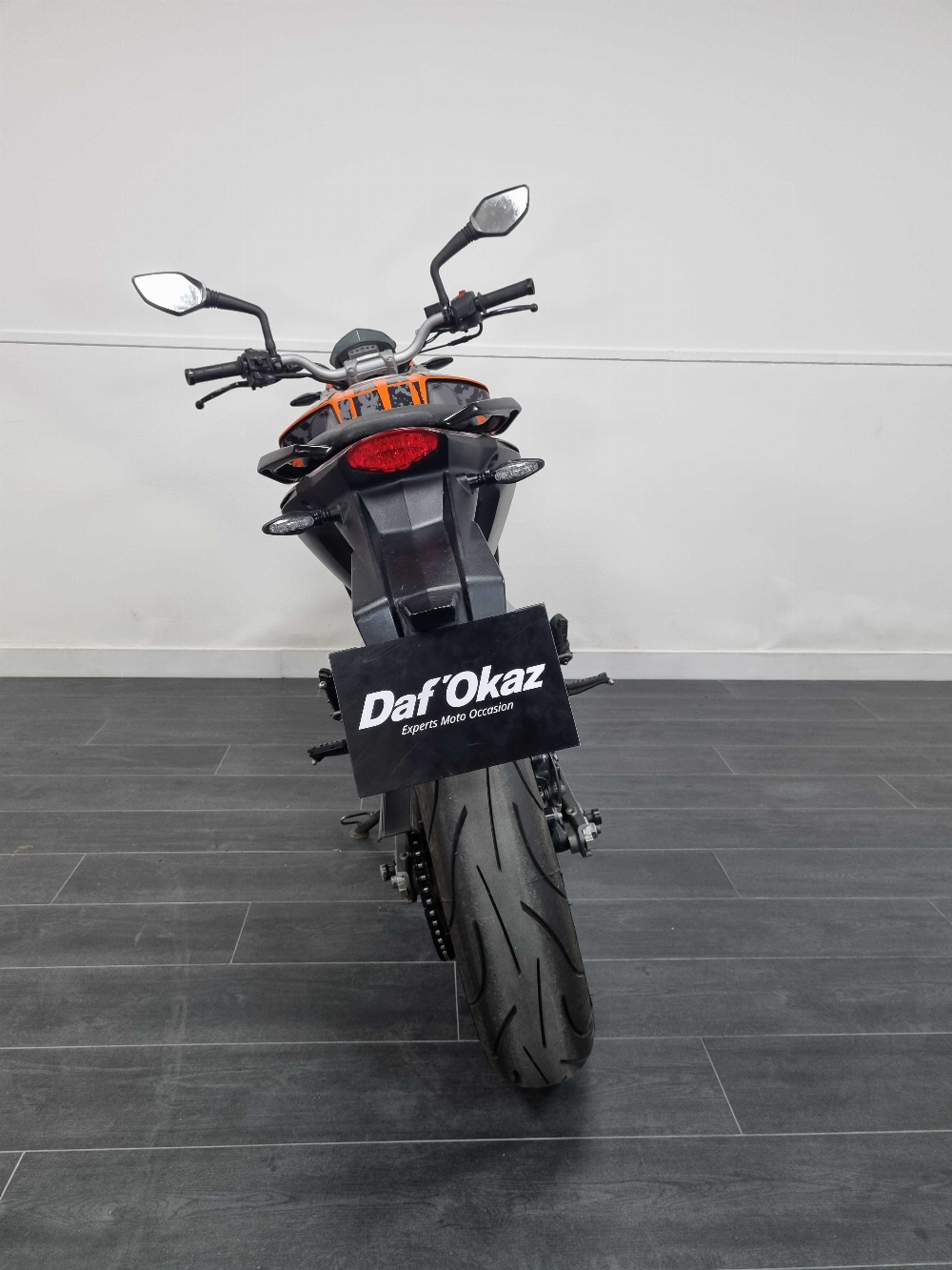 KTM 125 Duke 2016 vue arrière