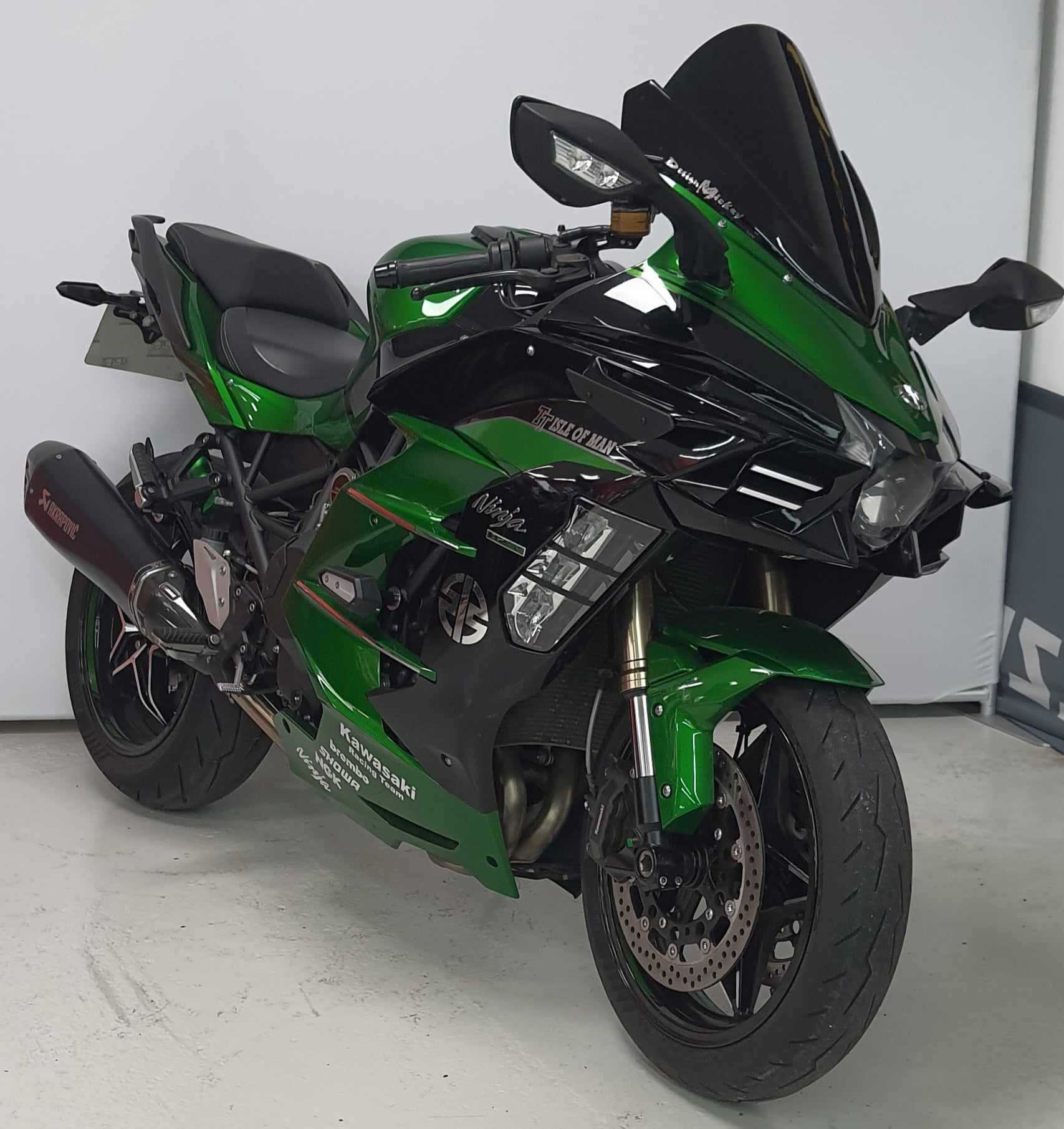 Kawasaki Ninja H2 SX SE Tourer 2018 HD vue 3/4 droite