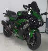 Aperçu Kawasaki Ninja H2 SX SE Tourer 2018 vue 3/4 droite