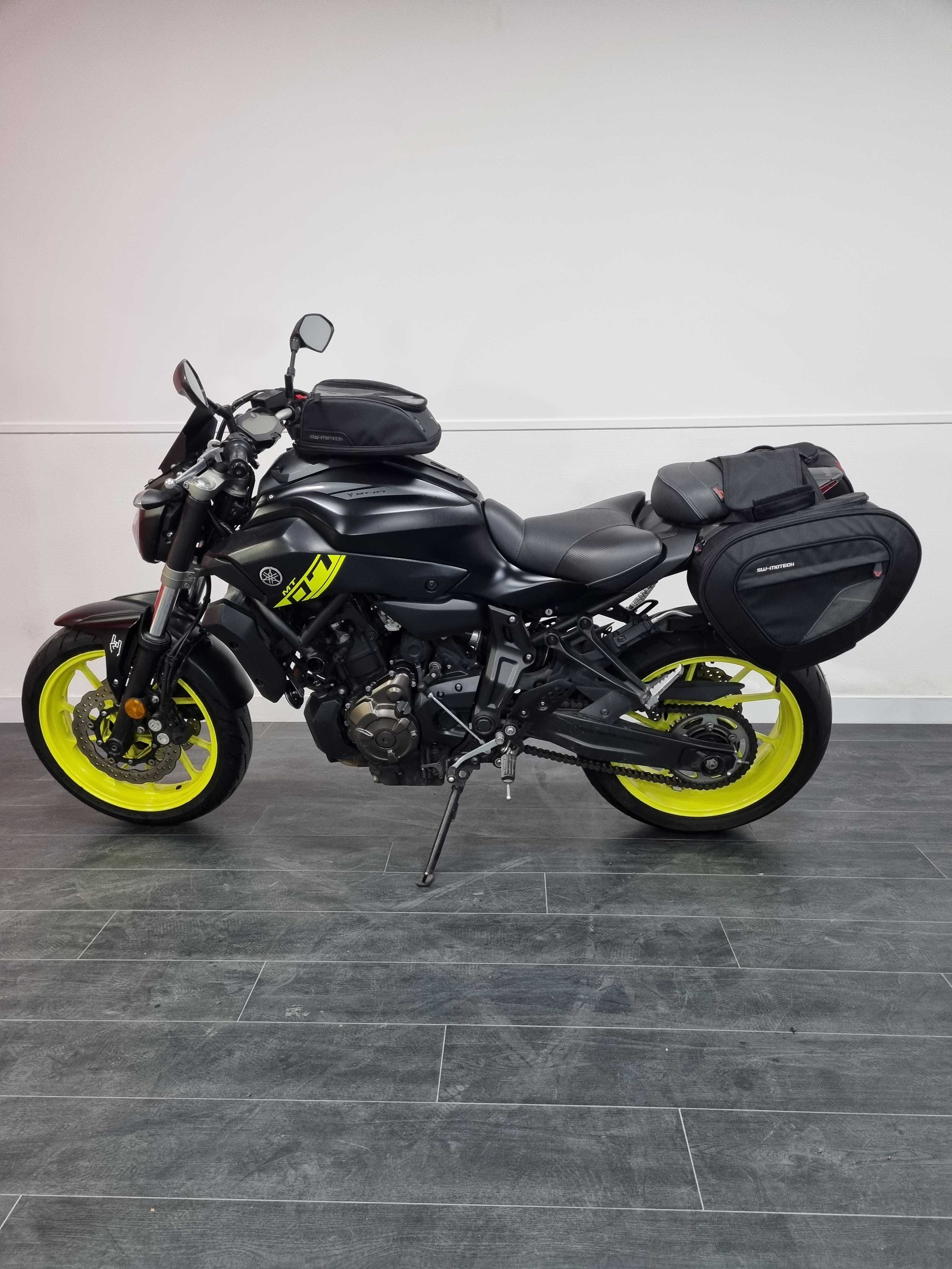 Yamaha MT-07 ABS (35KW) 2018 HD vue gauche