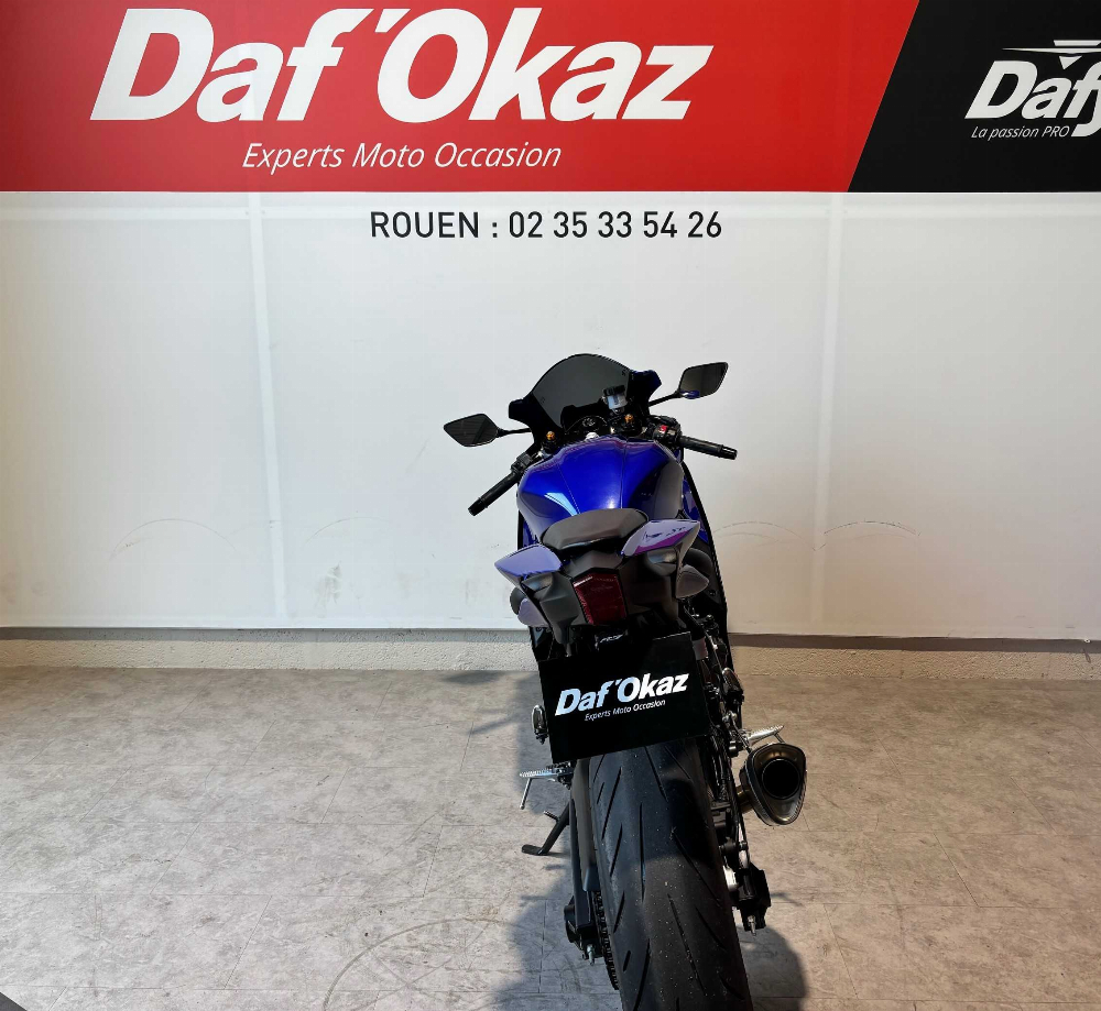 Yamaha YZF R7 2022 vue arrière