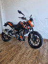 Aperçu KTM 125 Duke 2012 vue 3/4 droite