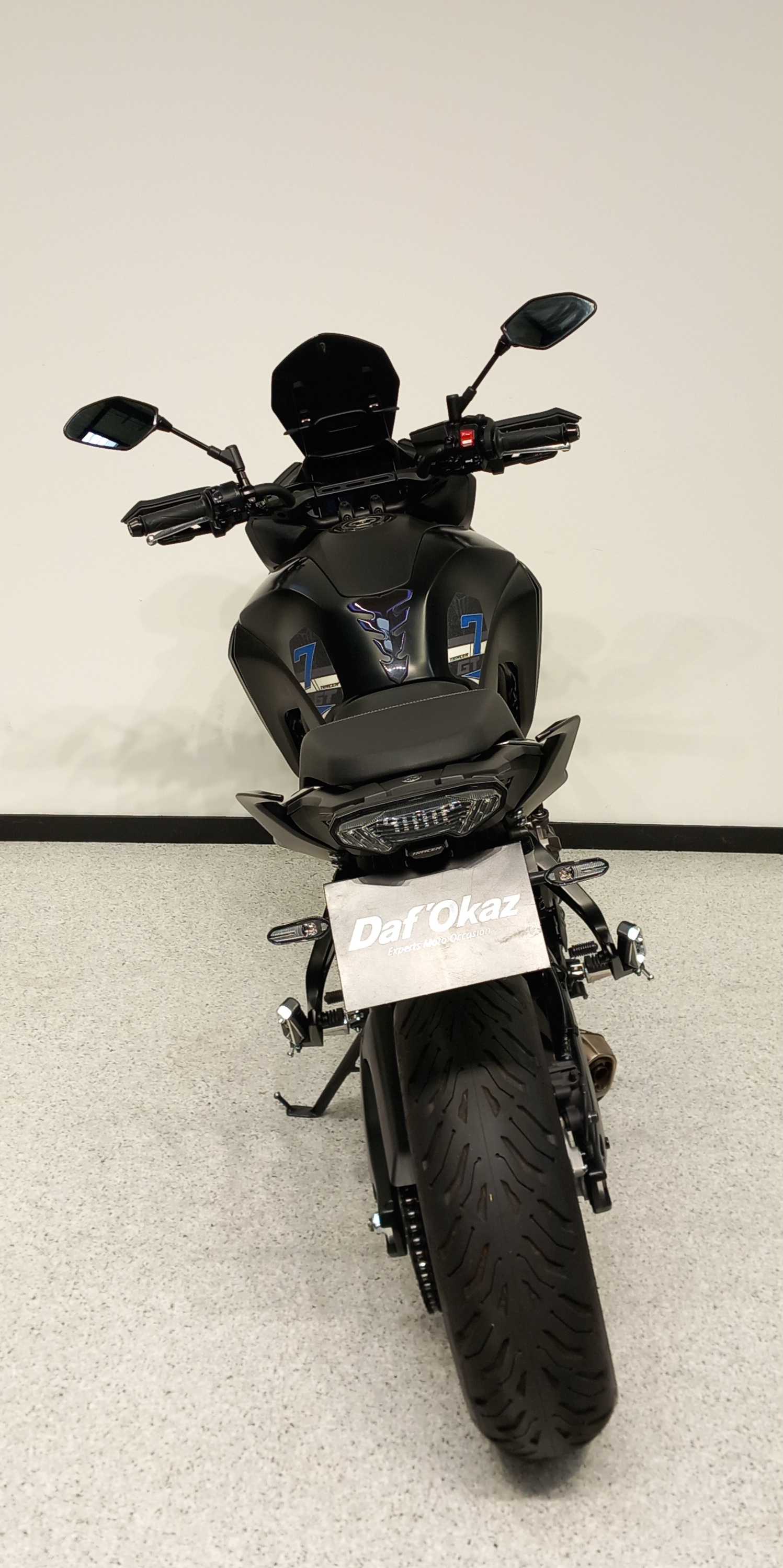 Yamaha MT-07 Tracer (MTT690) 2022 HD vue arrière