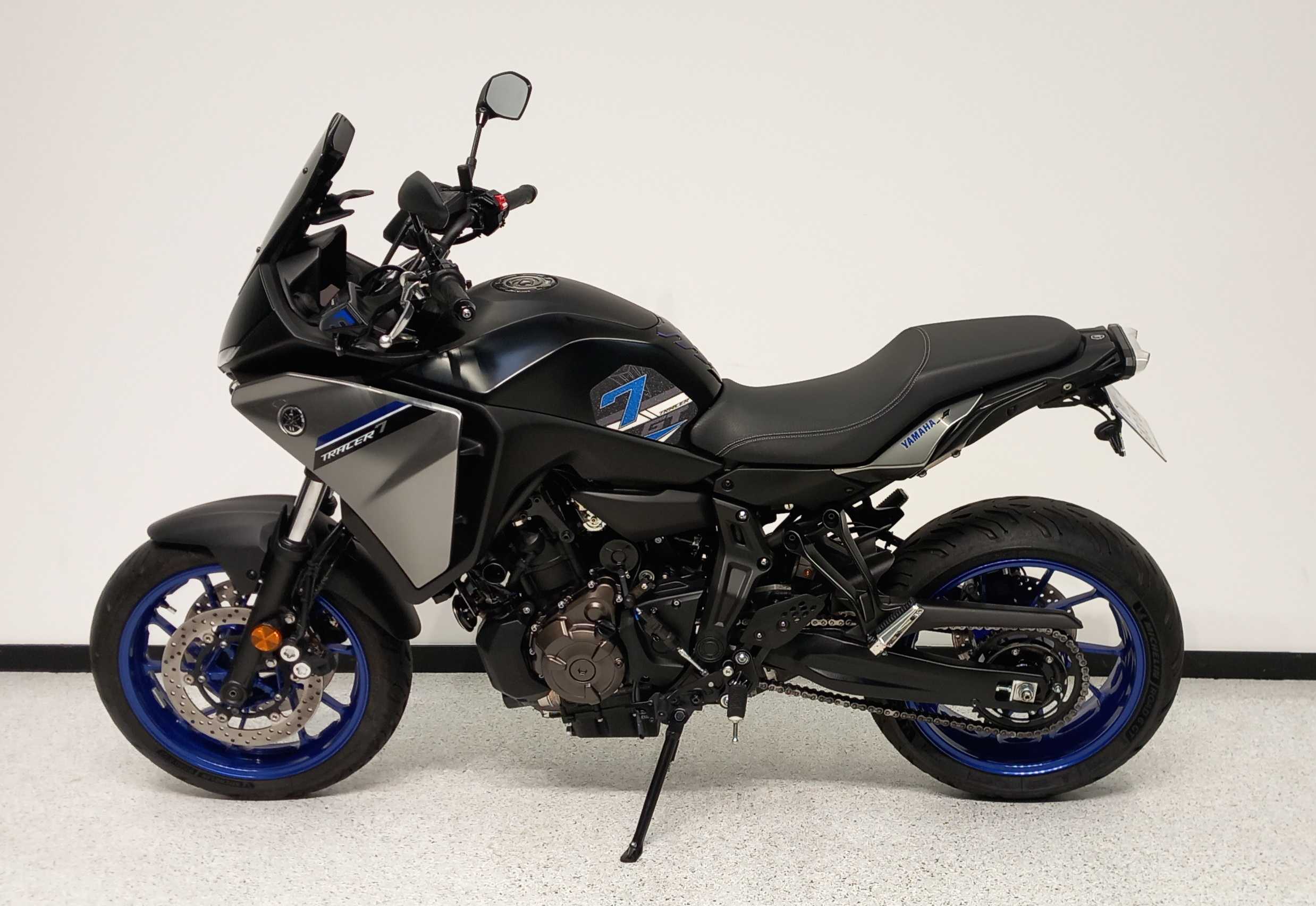 Yamaha MT-07 Tracer (MTT690) 2022 HD vue gauche