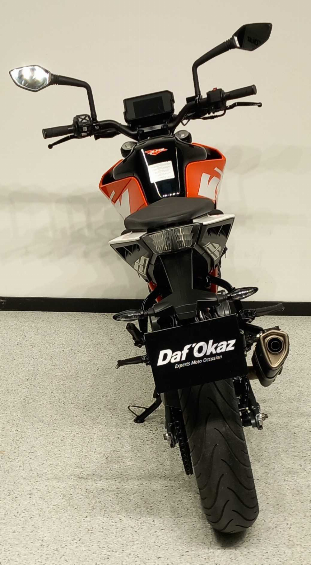 KTM 125 Duke 2018 vue arrière