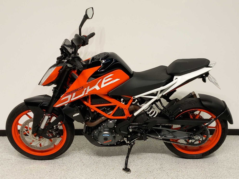 KTM 390 Duke 2020 vue gauche