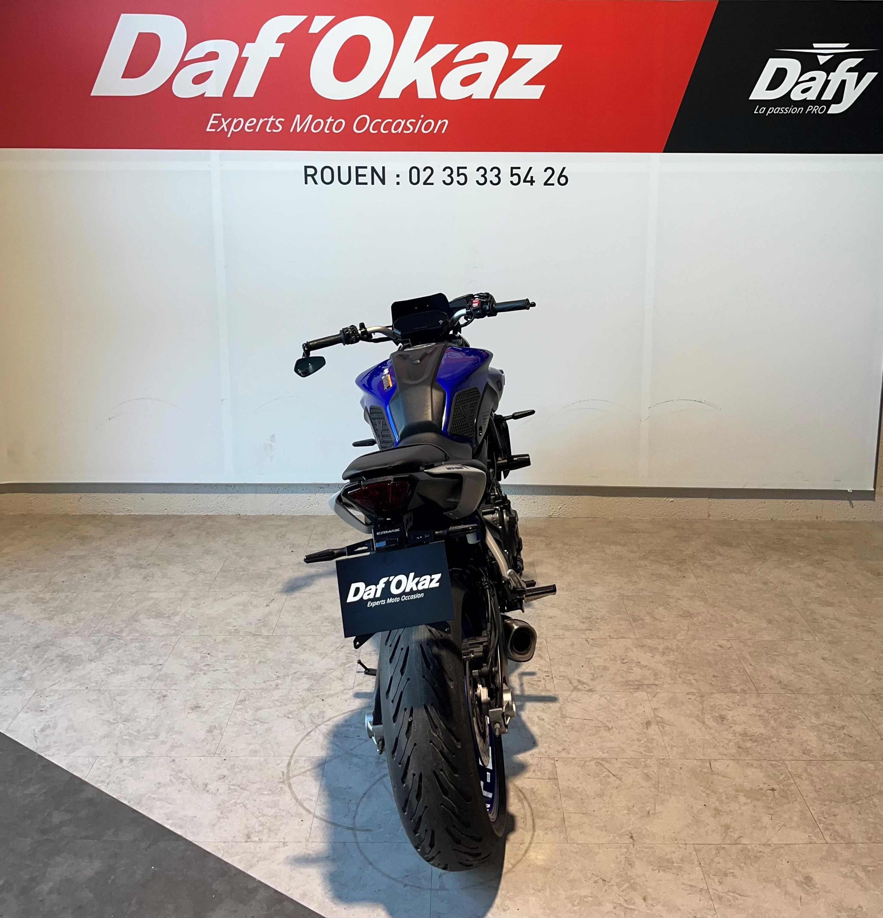 Yamaha MT-07 ABS 2021 HD vue arrière