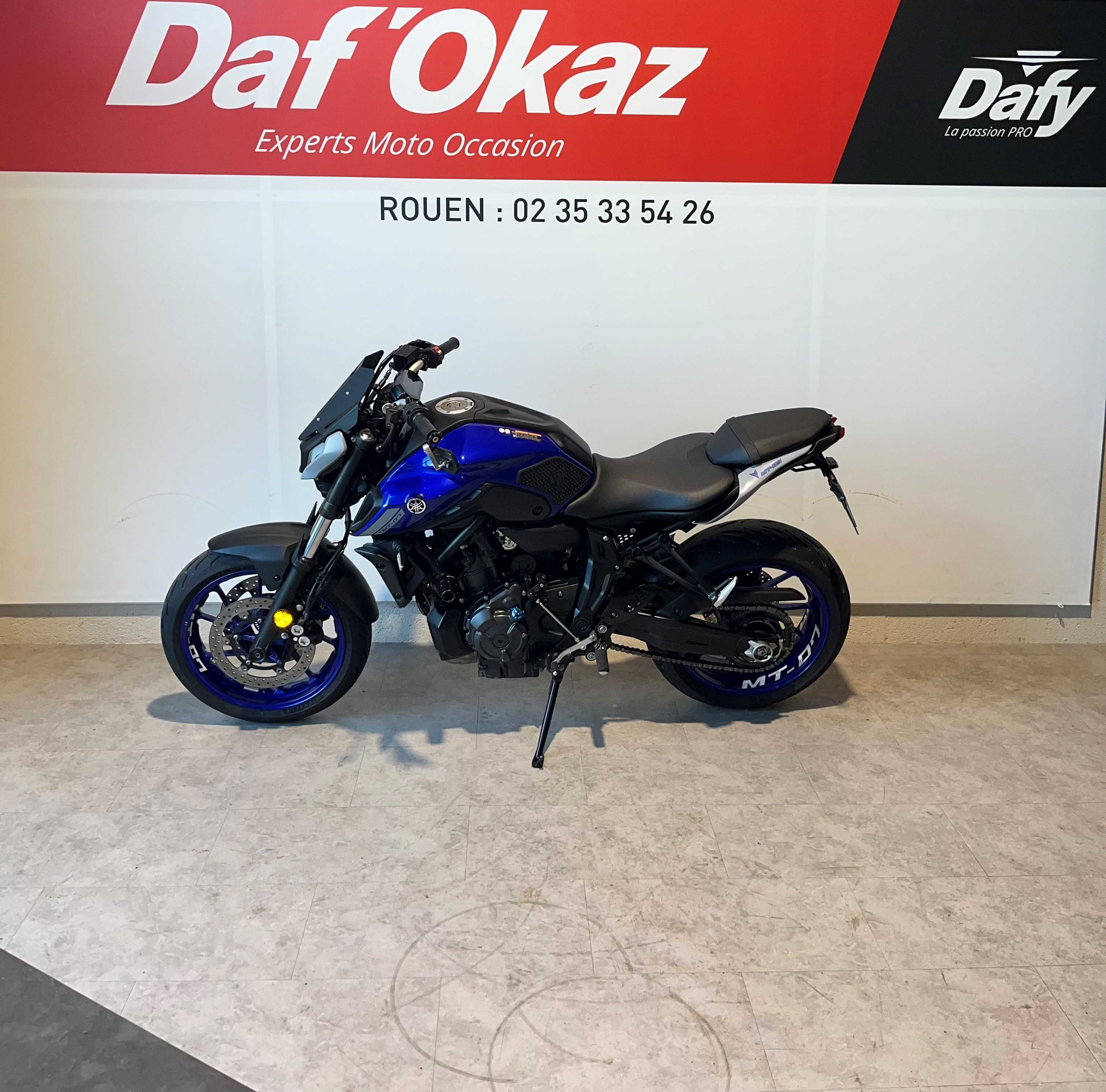 Yamaha MT-07 ABS 2021 HD vue gauche