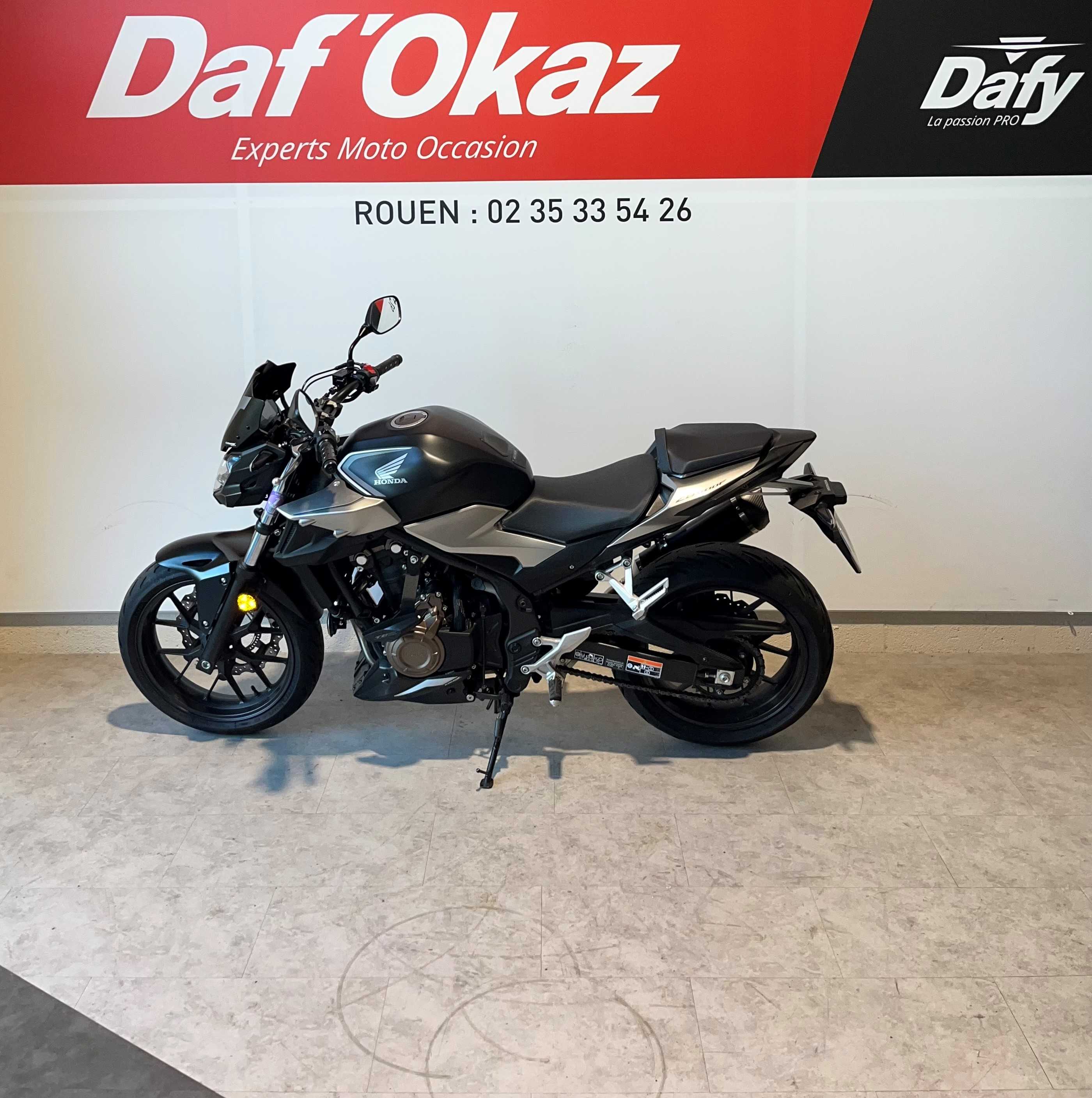 Honda CB 500 F ABS 2019 HD vue gauche