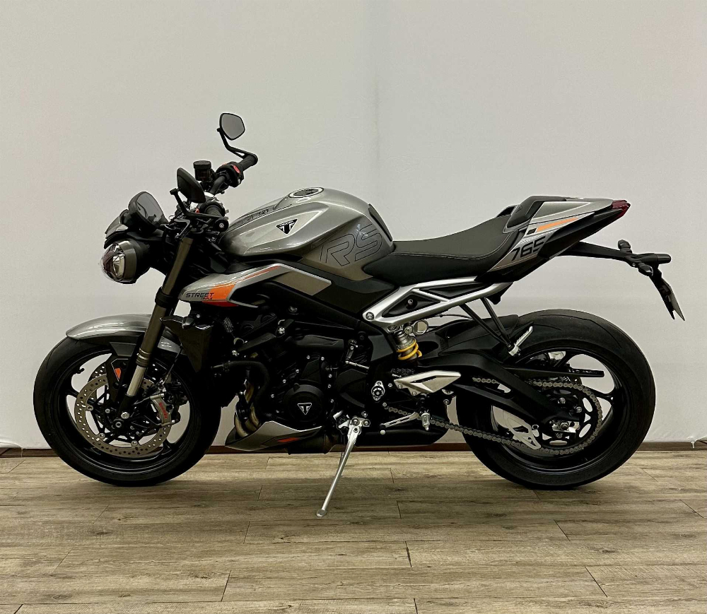 Triumph 765 Street Triple RS 2023 vue gauche