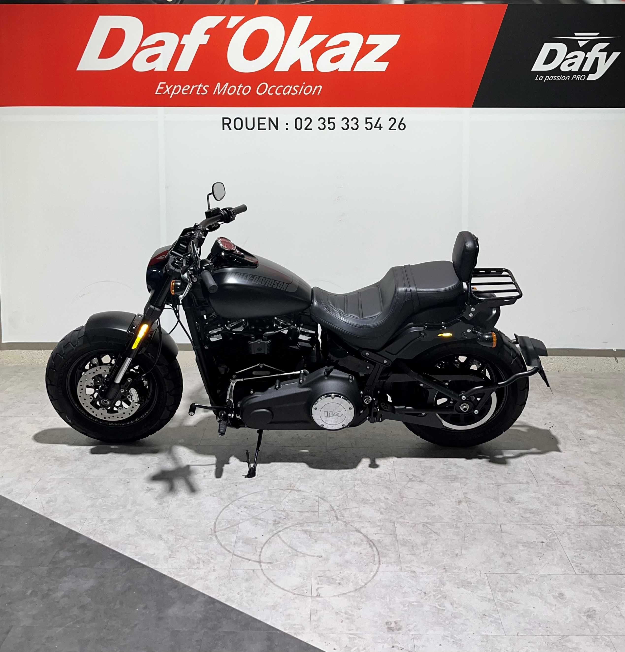 Harley-Davidson FAT BOB 114 114 2018 HD vue gauche