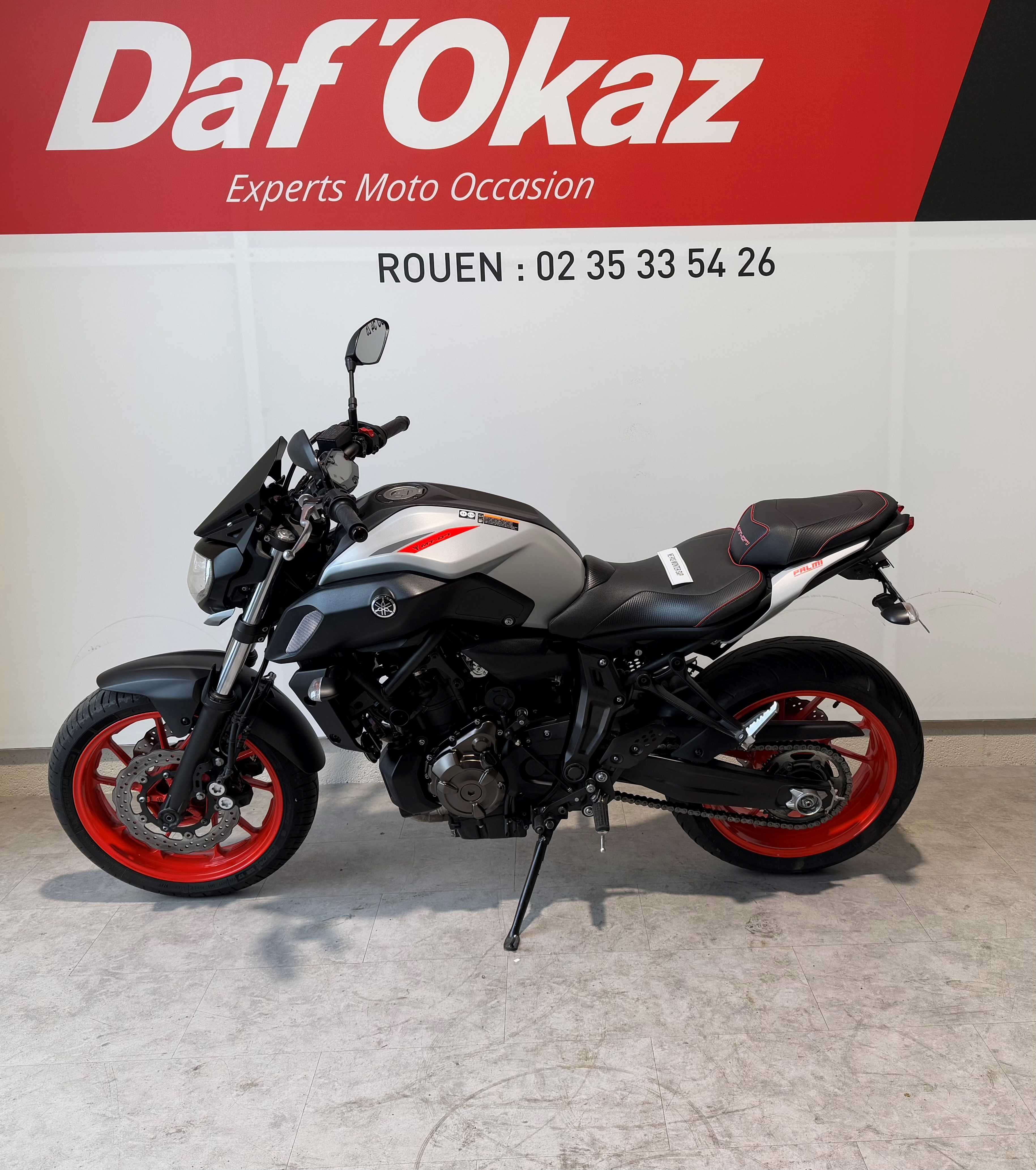 Yamaha MT-07 ABS 2020 HD vue gauche