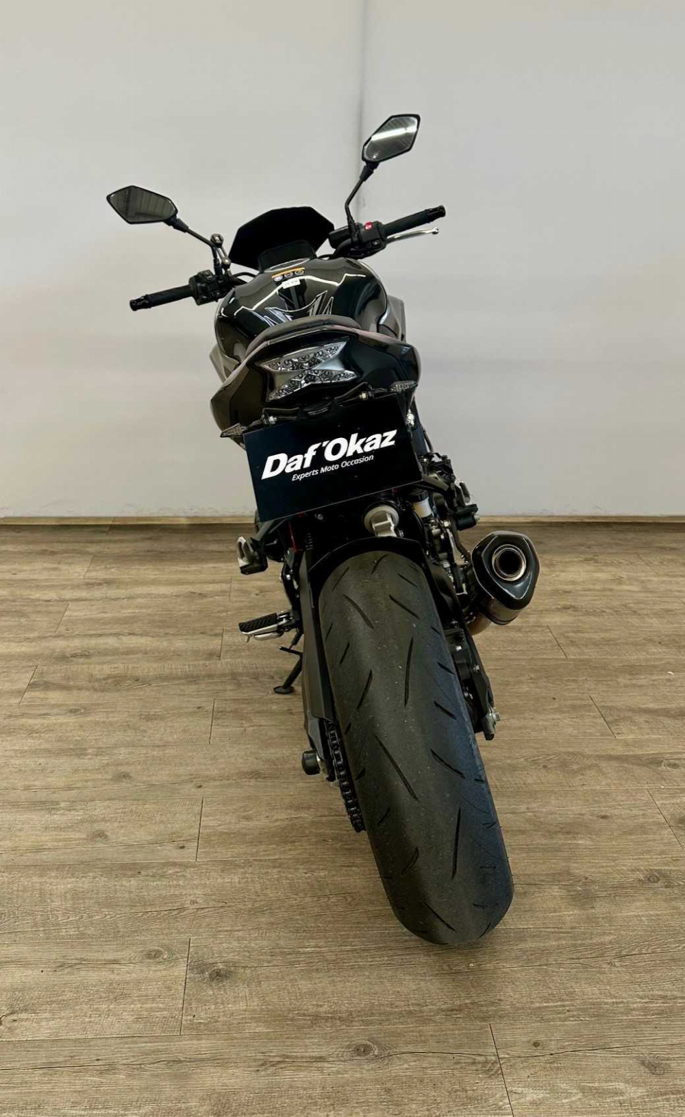 Kawasaki Z 900 A2 2023 vue arrière