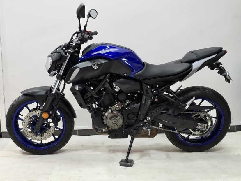 Yamaha MT-07 ABS 2019 HD vue gauche