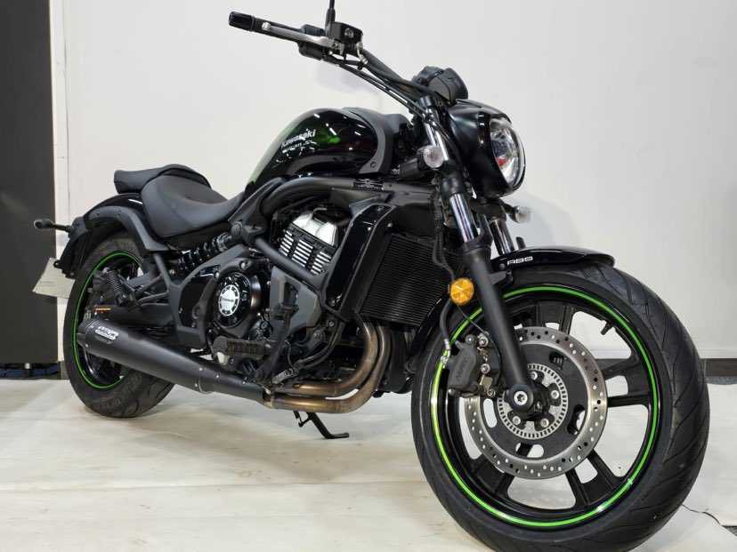 Kawasaki EN 650 Vulcan S ABS 2020 HD vue 3/4 droite