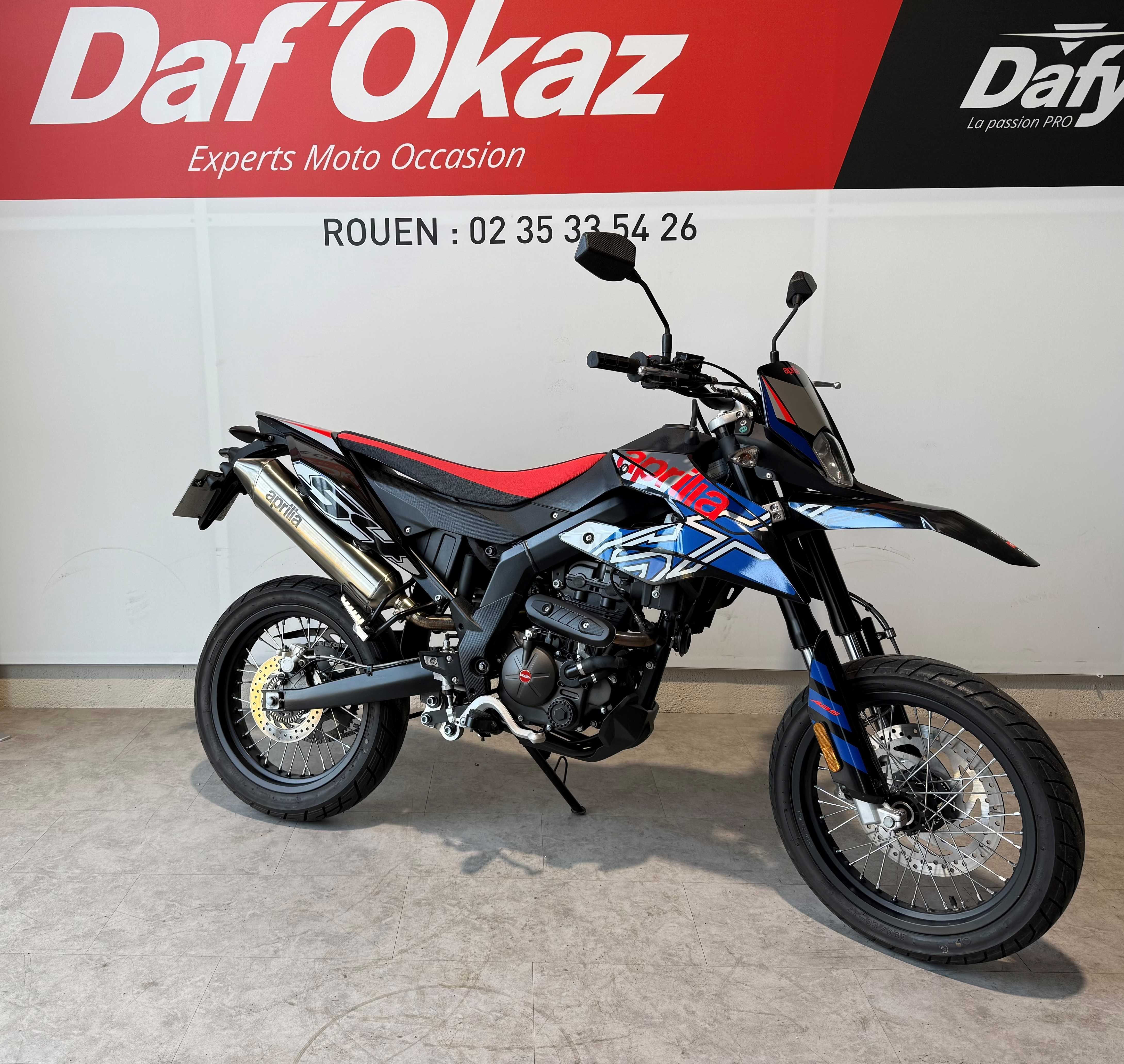 Aprilia SX 125 125 2022 HD vue 3/4 droite