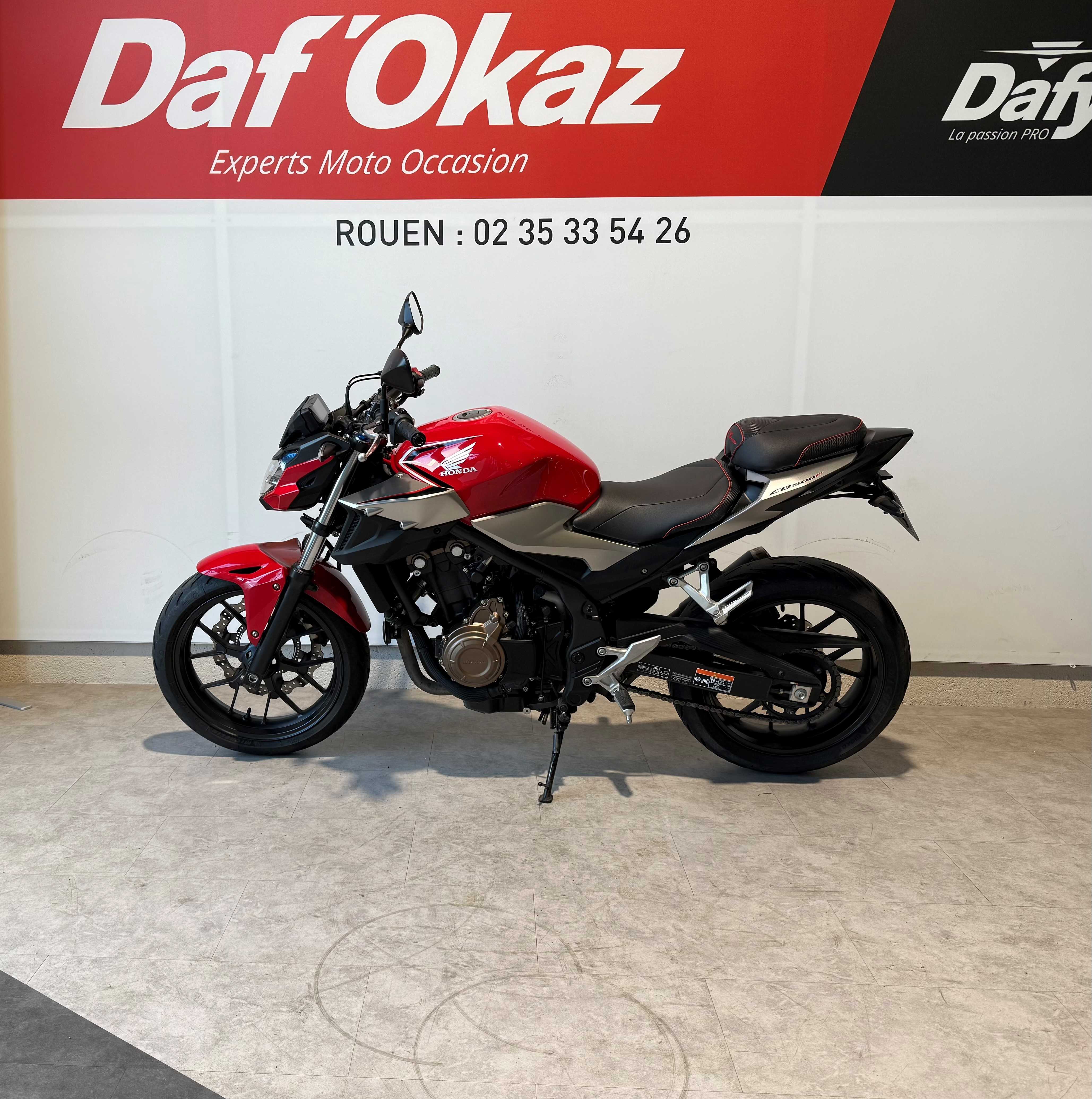 Honda CB 500 F ABS 2019 HD vue gauche