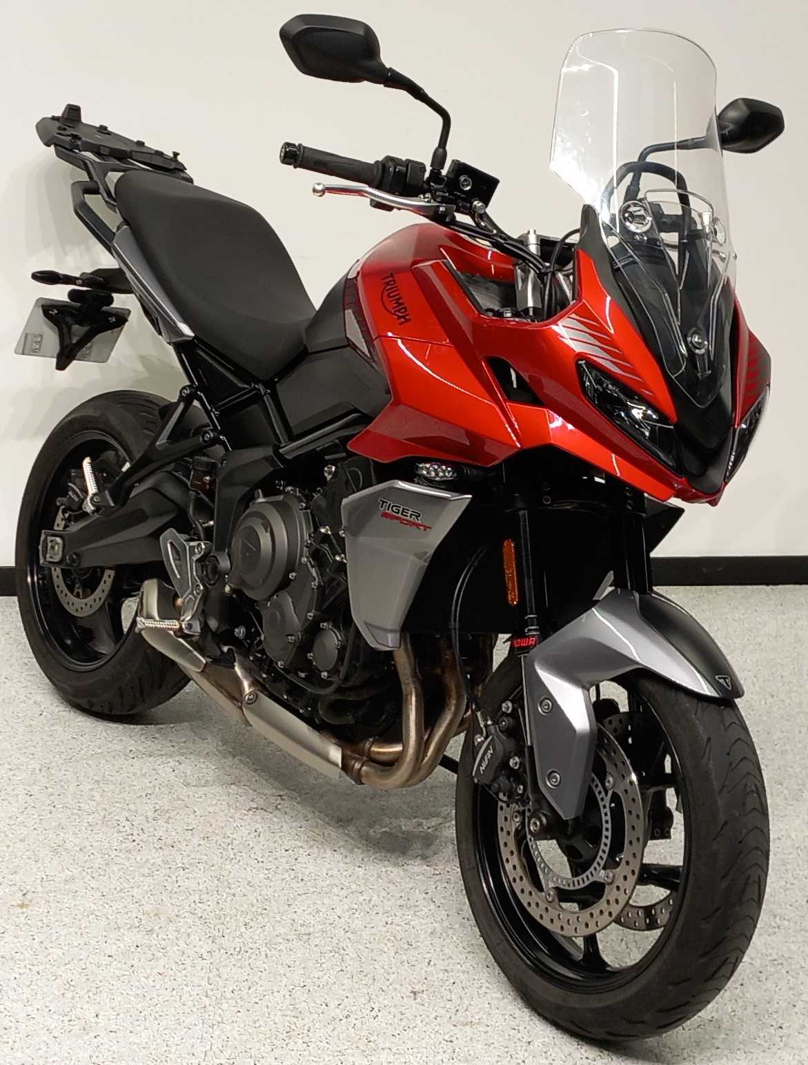 Triumph 660 Tiger Sport 2022 HD vue 3/4 droite