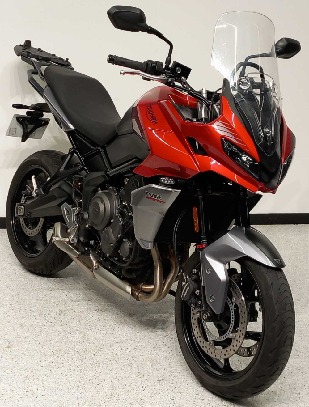 Triumph 660 Tiger Sport 2022 vue 3/4 droite