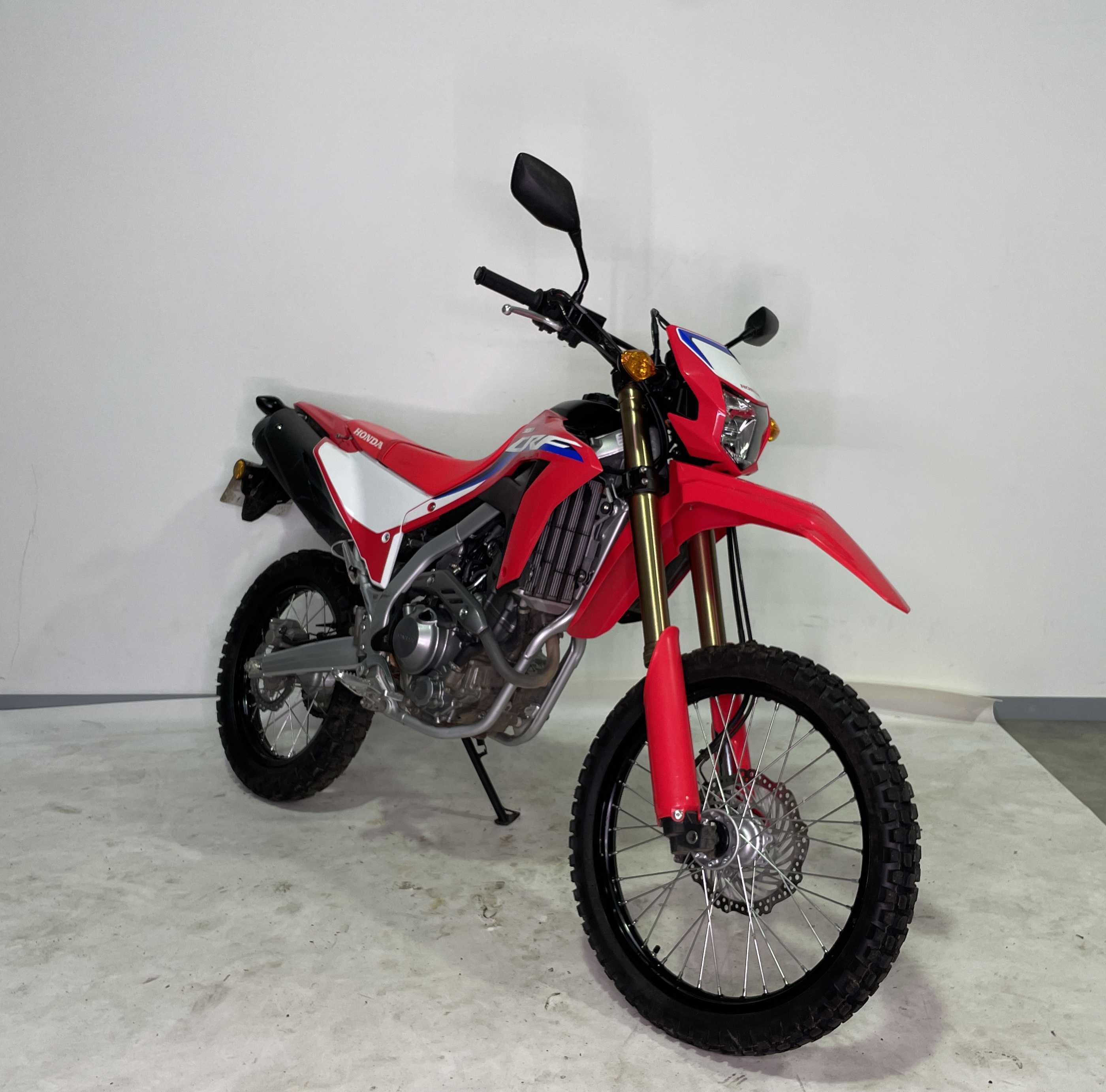 Honda CRF 300 L 2021 HD vue 3/4 droite