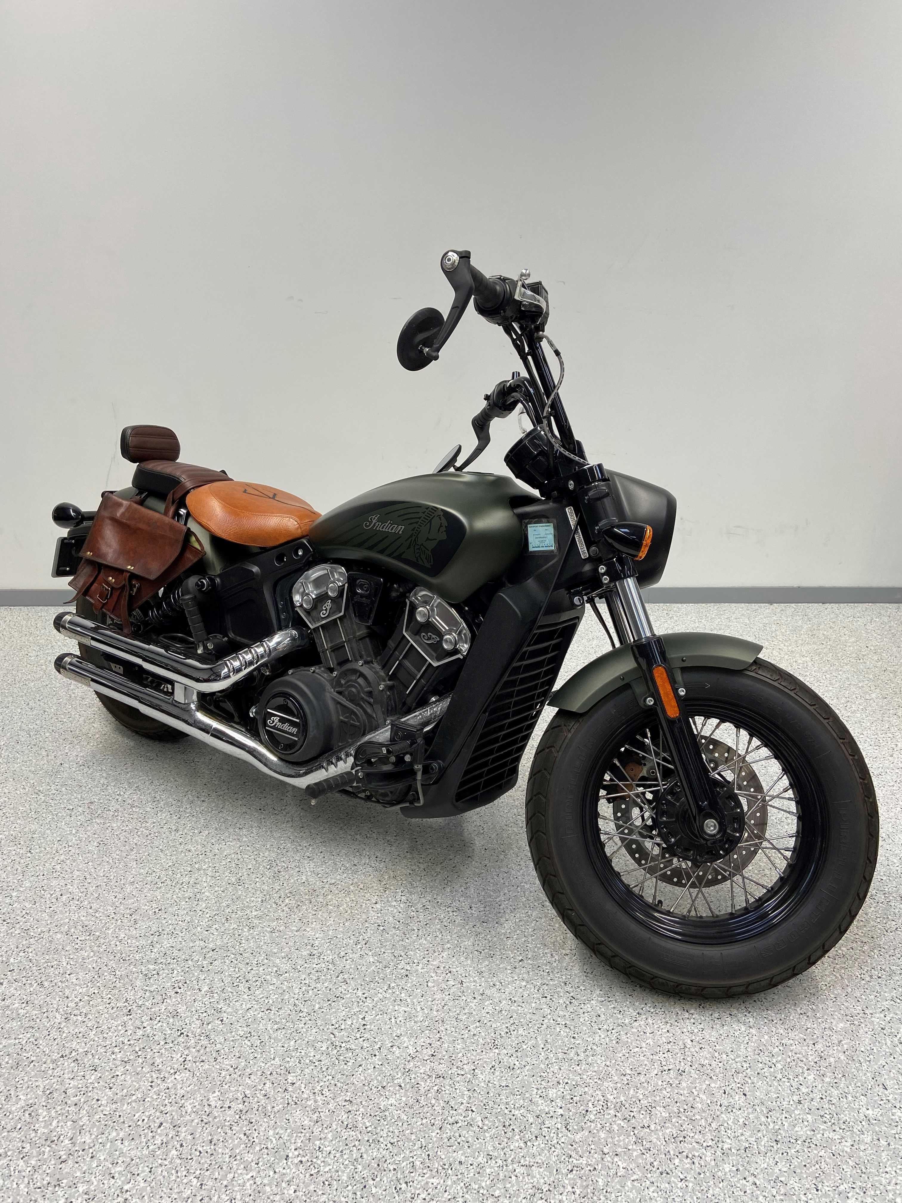 Indian SCOUT BOBBER TWENTY 2021 HD vue 3/4 droite