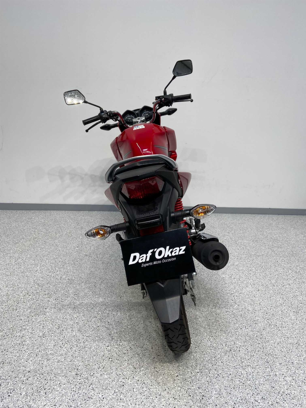 Honda CB 125 F (GLR) 2020 vue arrière