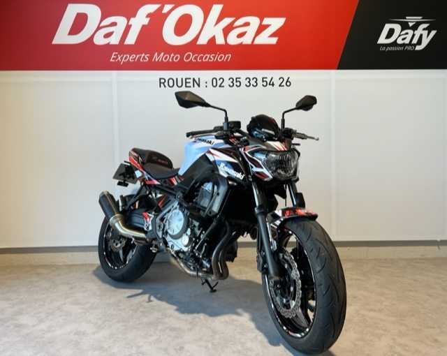 Kawasaki Z 650 2020 HD vue 3/4 droite