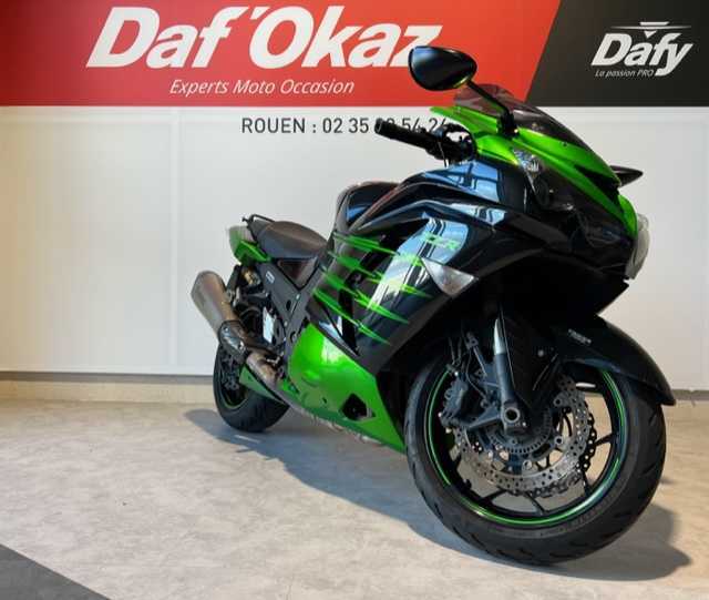 Kawasaki ZZR 1400 Performance Sport 2015 HD vue 3/4 droite